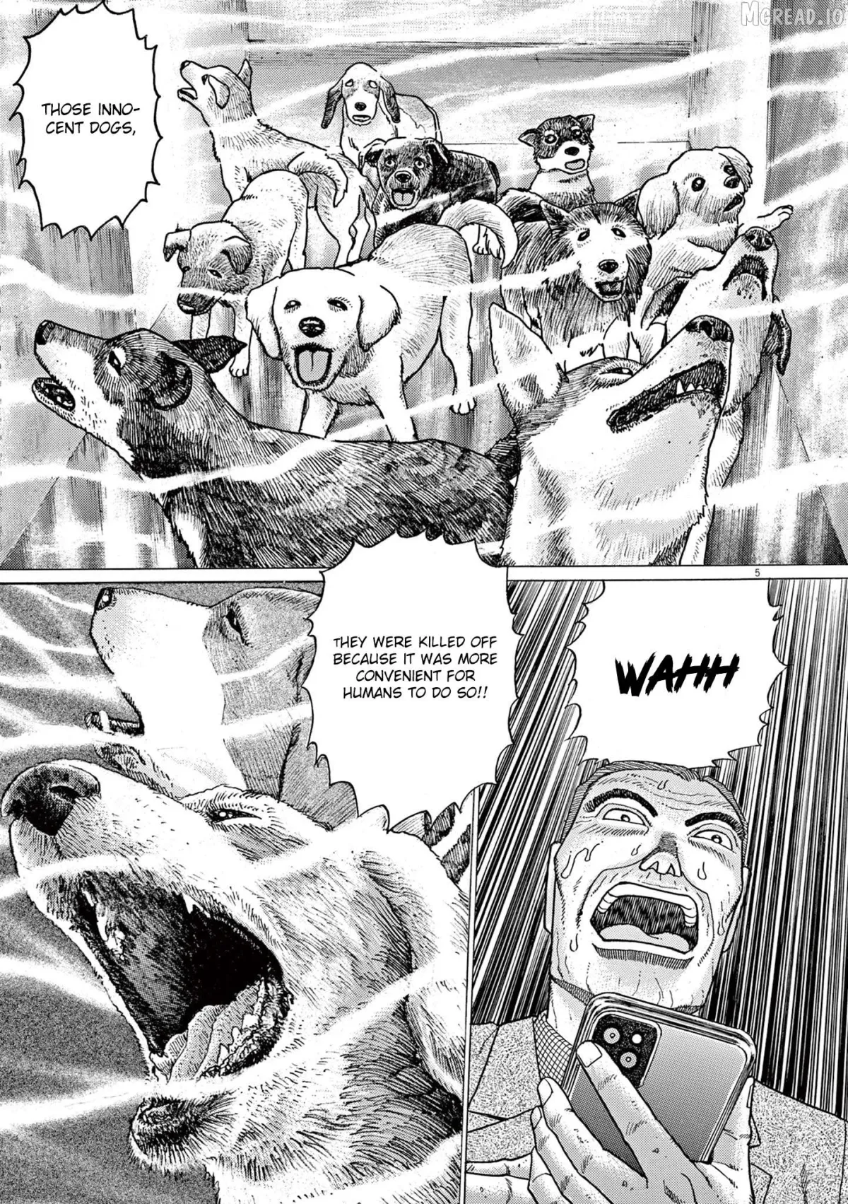 Momonoko: The last days of an old man and his beloved dog Chapter 4 page 5 - 