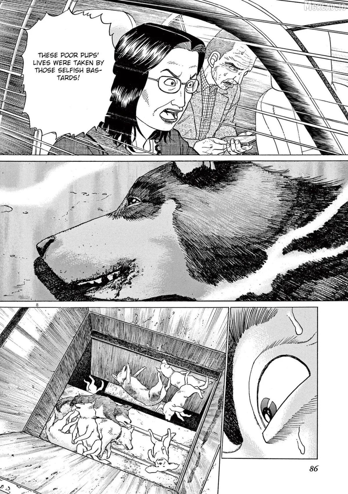 Momonoko: The last days of an old man and his beloved dog Chapter 4 page 8 - 