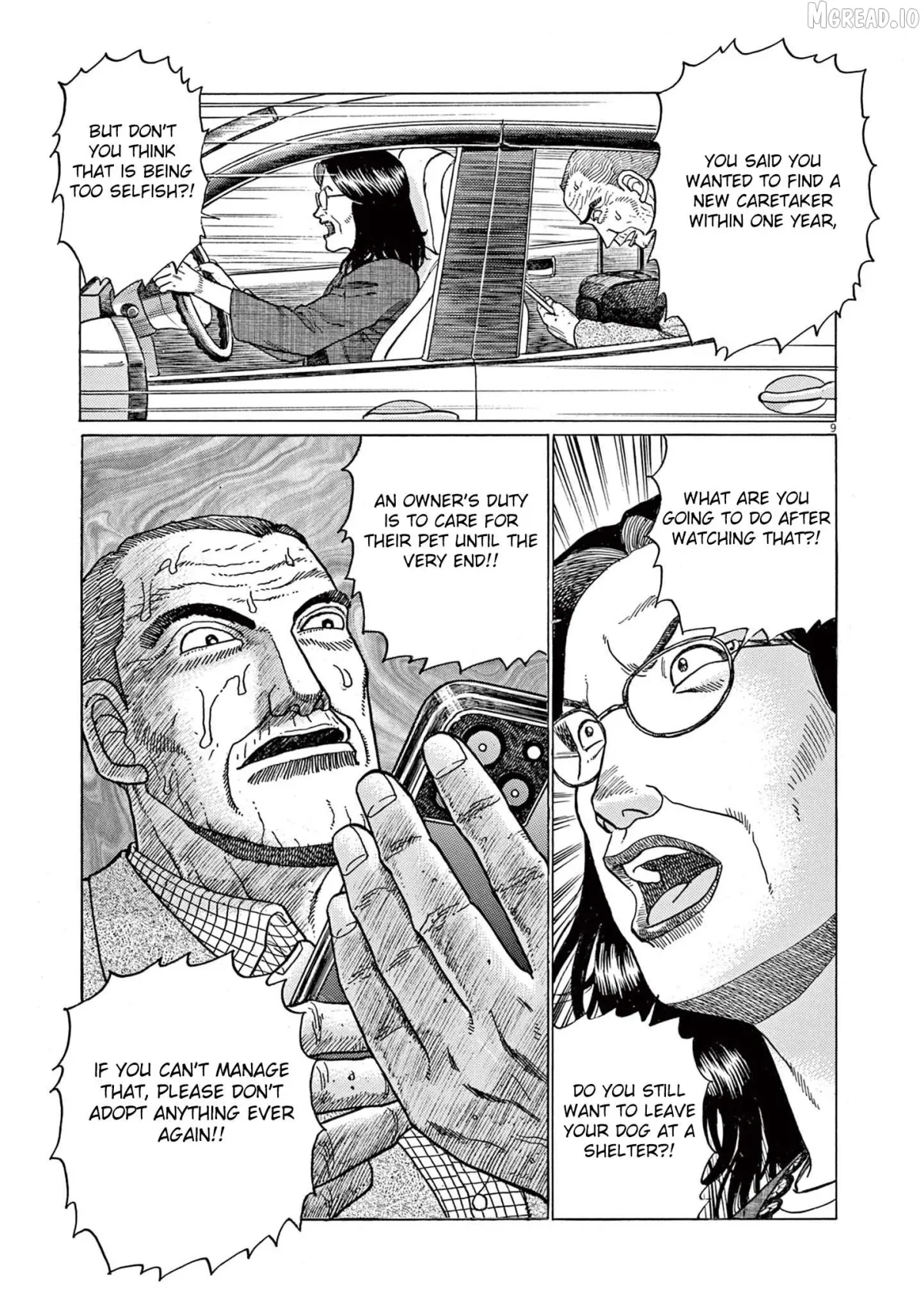 Momonoko: The last days of an old man and his beloved dog Chapter 4 page 9 - 
