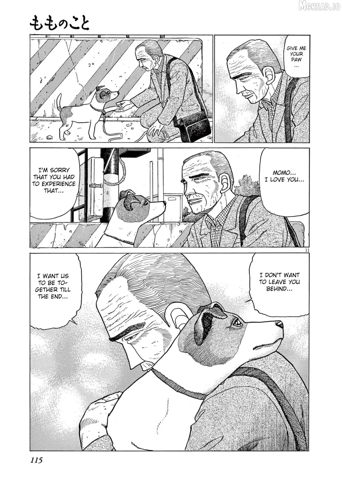Momonoko: The last days of an old man and his beloved dog Chapter 5 page 11 - 