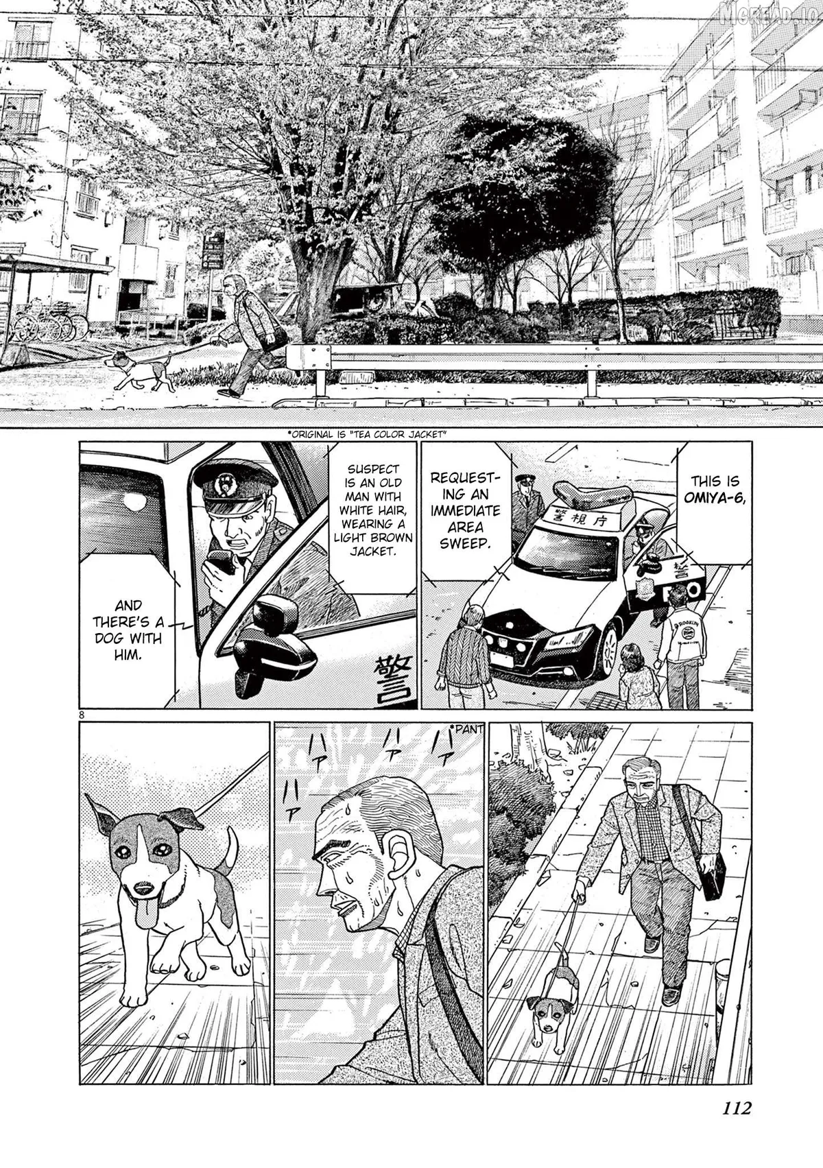 Momonoko: The last days of an old man and his beloved dog Chapter 5 page 8 - 