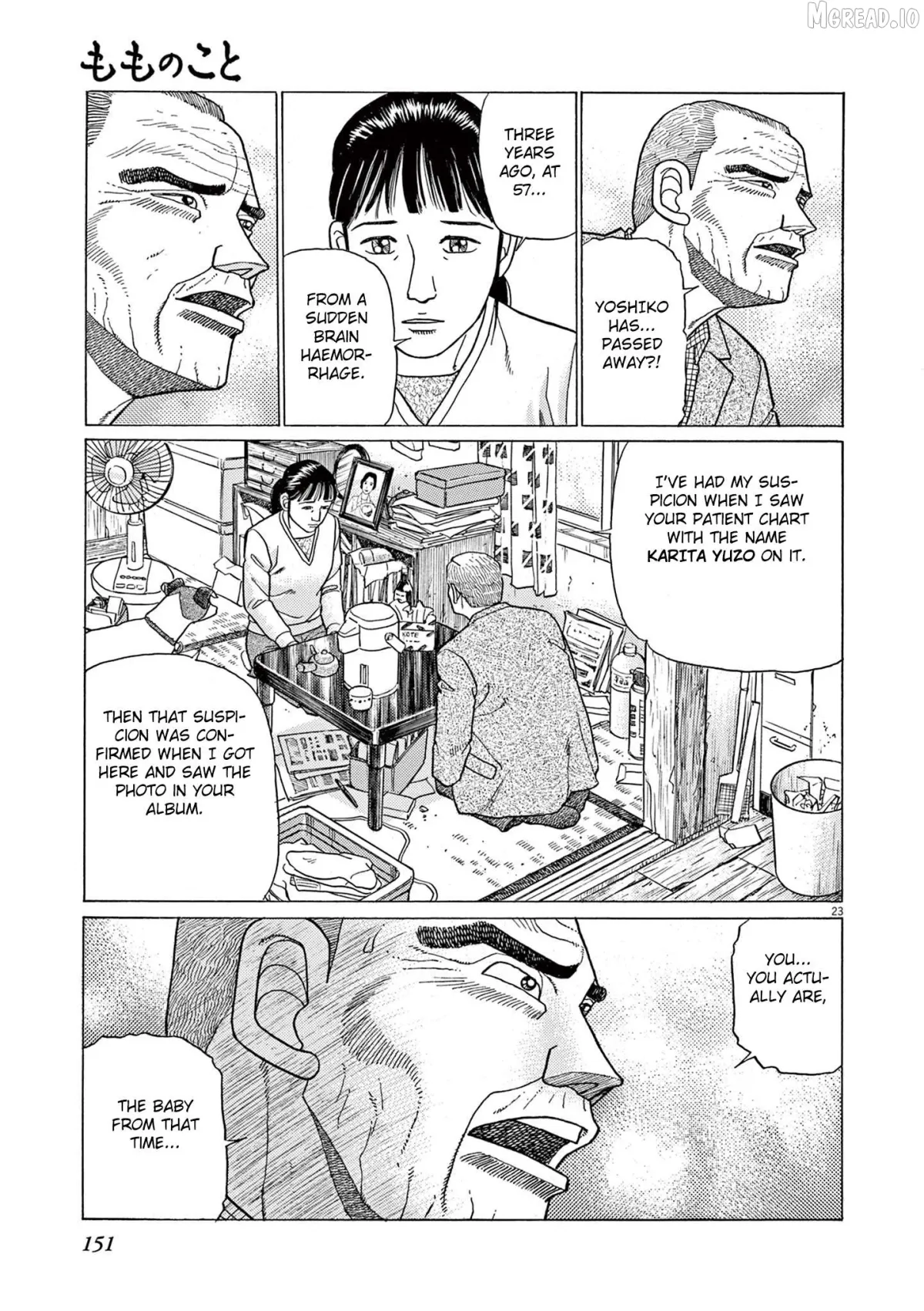 Momonoko: The last days of an old man and his beloved dog Chapter 6 page 23 - 