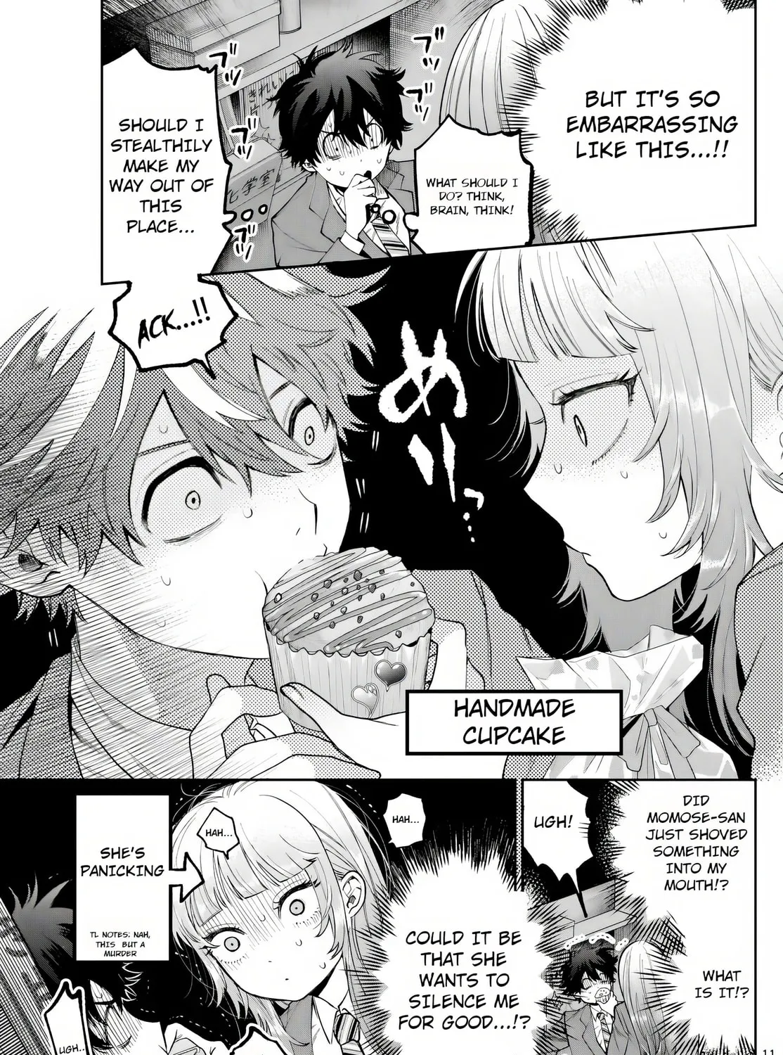Momose Akira no Hatsukoi Hatan-chuu. Chapter 11 page 21 - 