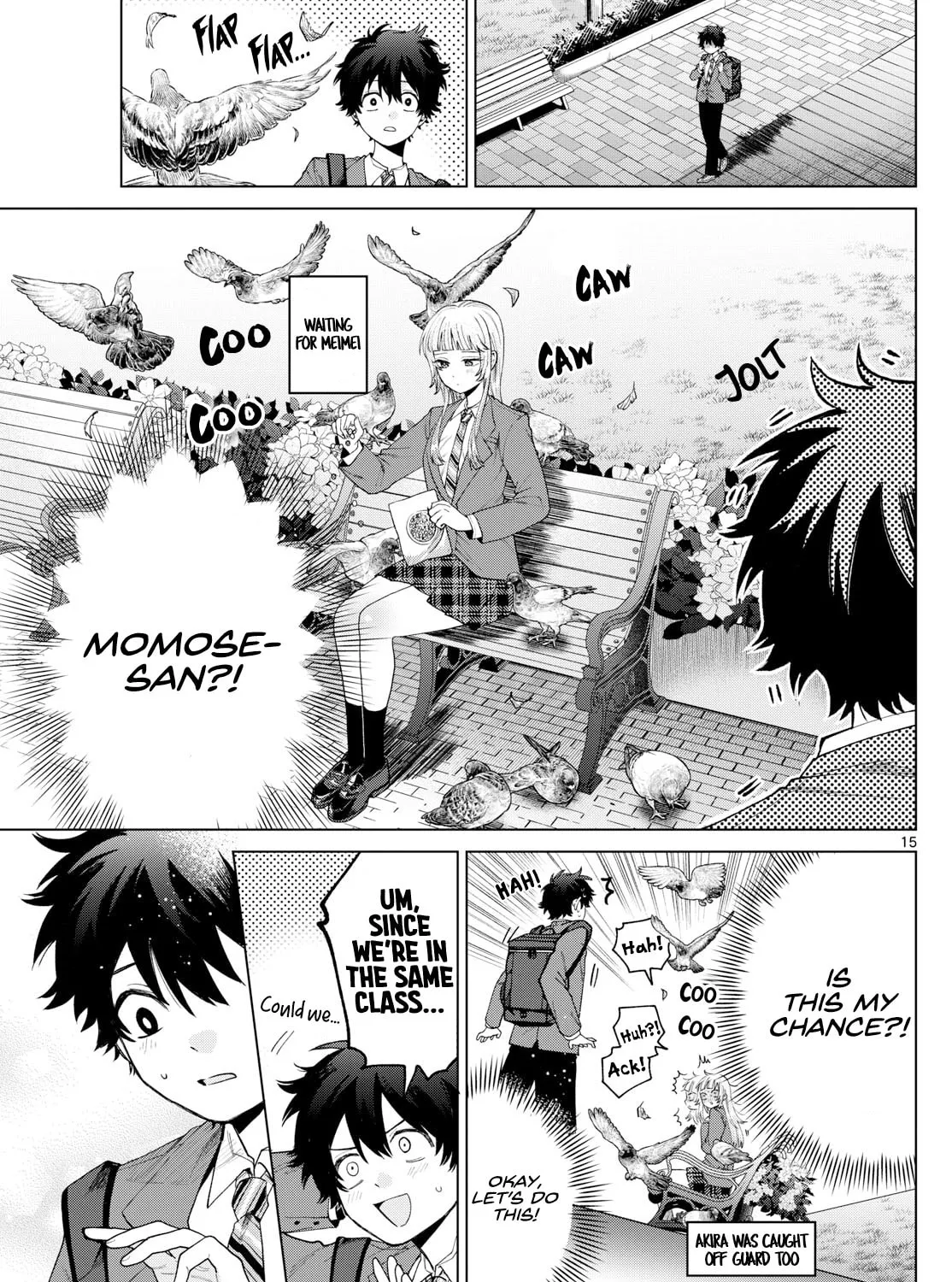 Momose Akira no Hatsukoi Hatan-chuu. Chapter 15 page 21 - 