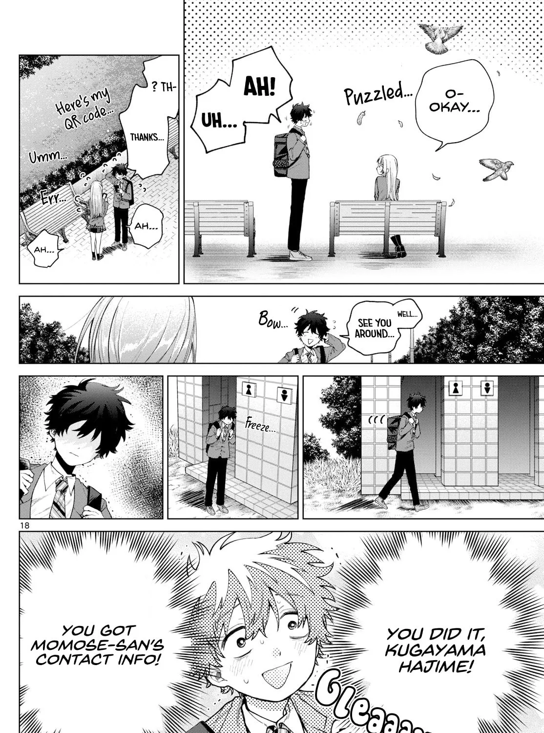 Momose Akira no Hatsukoi Hatan-chuu. Chapter 15 page 27 - 
