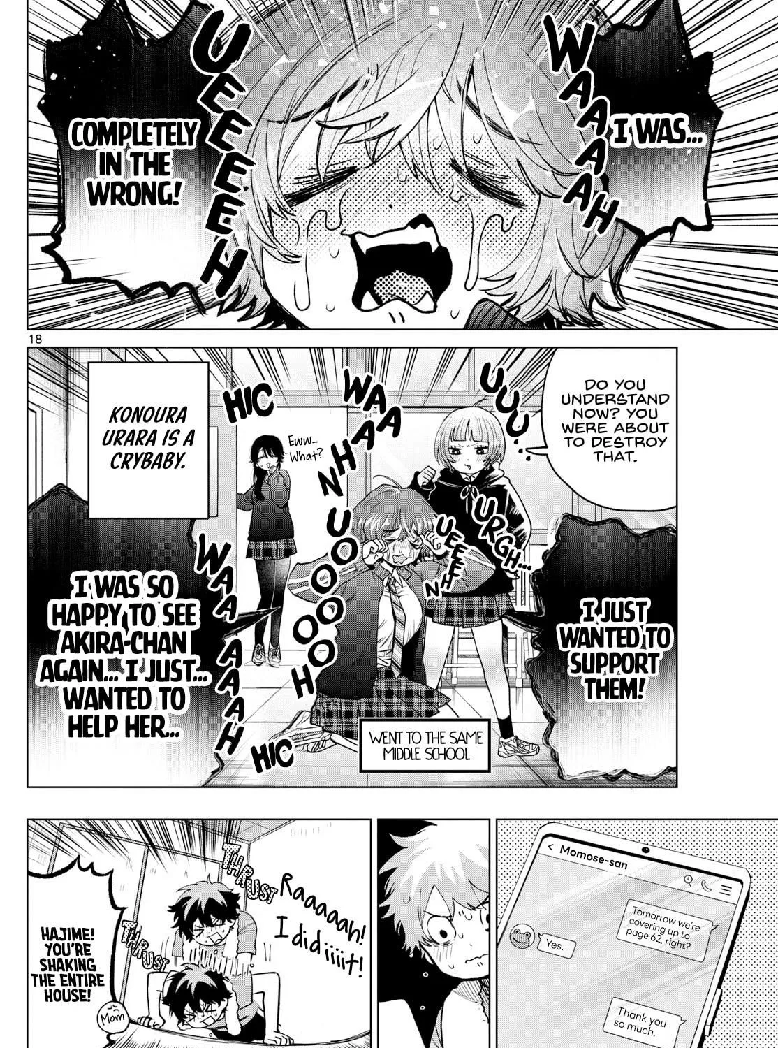 Momose Akira no Hatsukoi Hatan-chuu. Chapter 16 page 35 - 