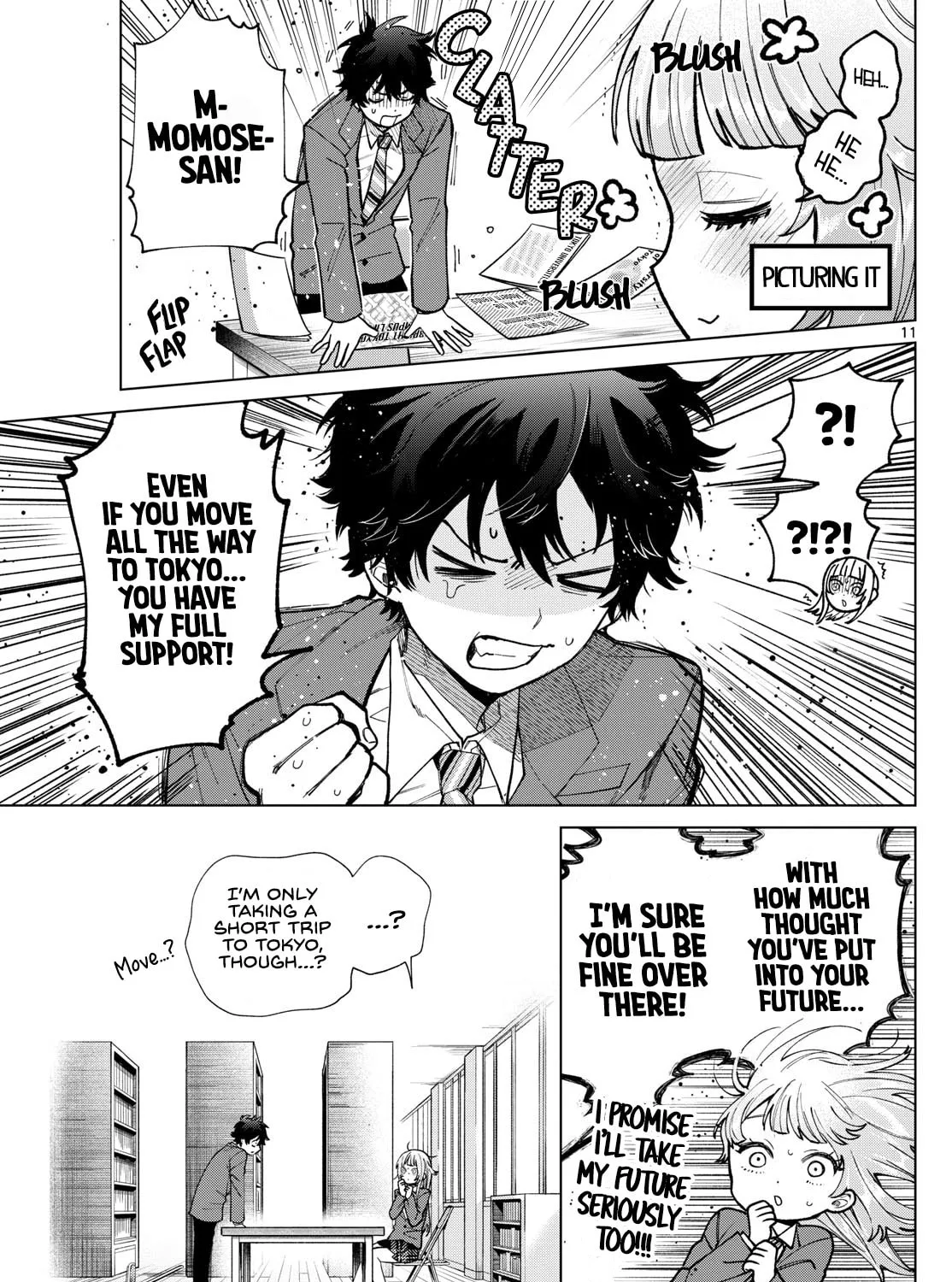 Momose Akira no Hatsukoi Hatan-chuu. Chapter 17 page 21 - 