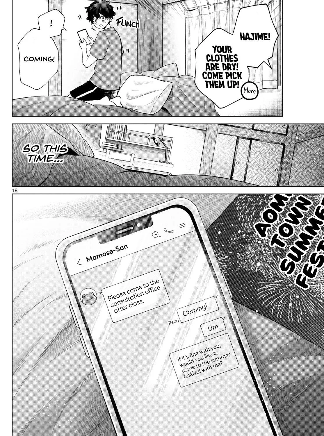 Momose Akira no Hatsukoi Hatan-chuu. Chapter 17 page 35 - 
