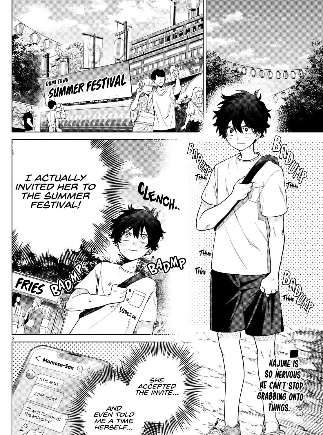 Momose Akira no Hatsukoi Hatan-chuu. Chapter 18 page 3 - 