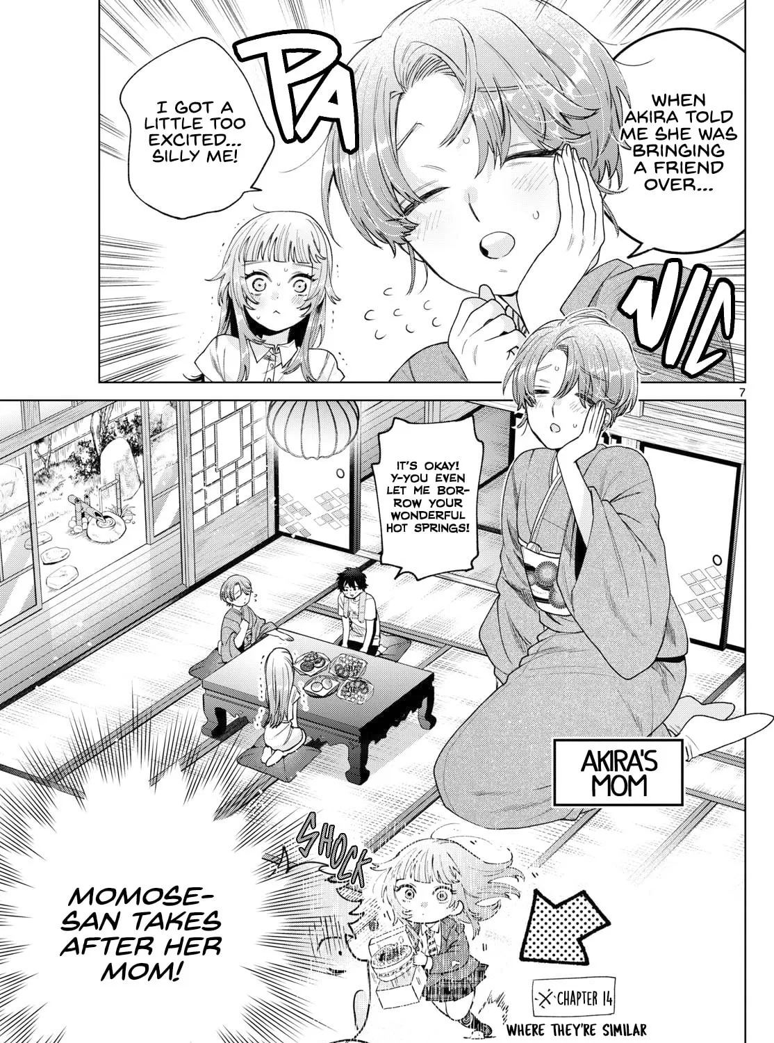 Momose Akira no Hatsukoi Hatan-chuu. Chapter 28 page 13 - 