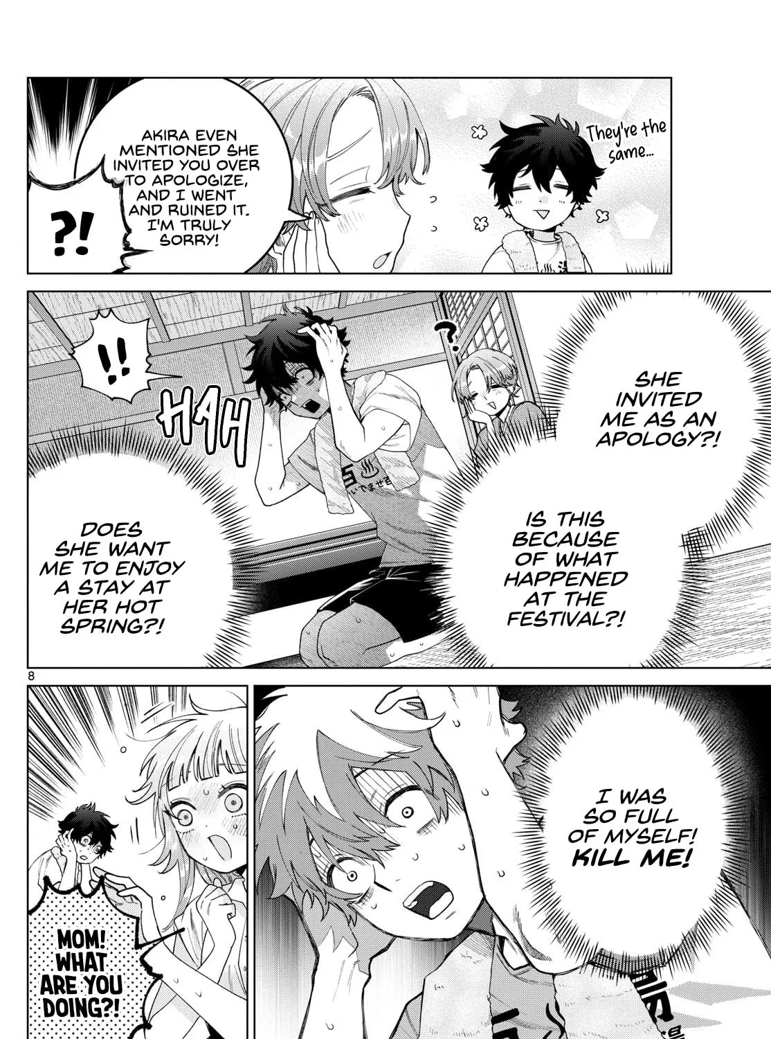 Momose Akira no Hatsukoi Hatan-chuu. Chapter 28 page 15 - 