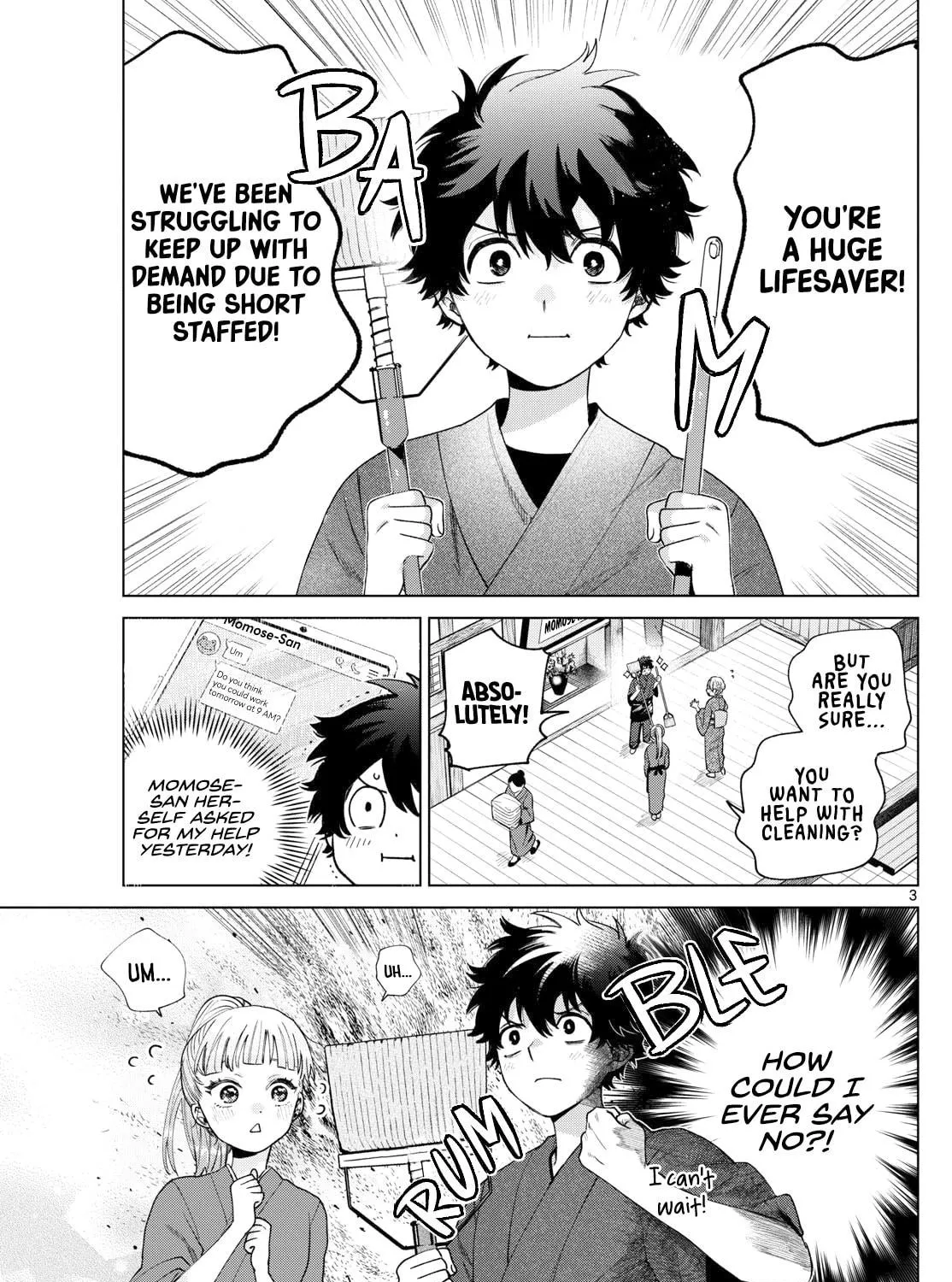 Momose Akira no Hatsukoi Hatan-chuu. Chapter 34 page 5 - 
