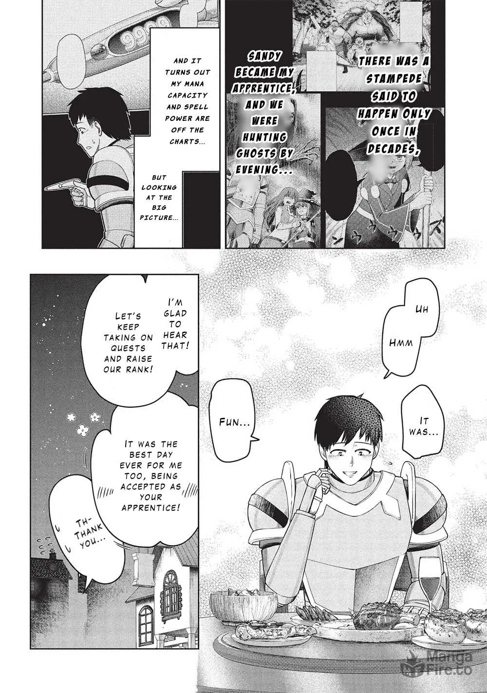 "Monban Yattero" to Iware 15-nen, Tsuttatteru Aida ni Ore no Maryoku ga 9999 (Saikyou) ni Sodattemashita Chapter 13 page 9 - 