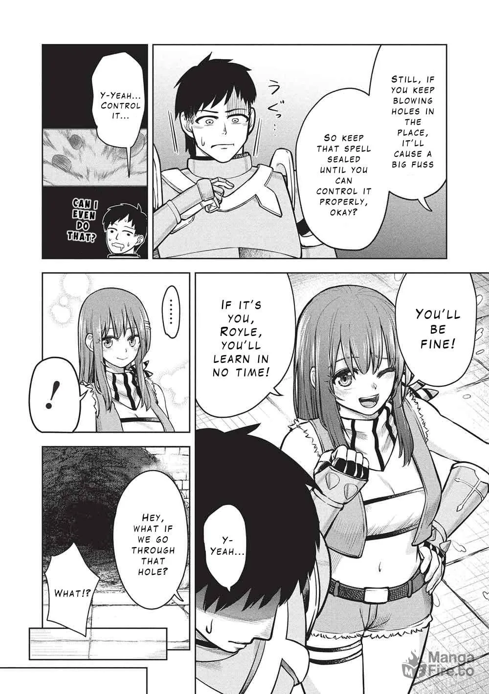 "Monban Yattero" to Iware 15-nen, Tsuttatteru Aida ni Ore no Maryoku ga 9999 (Saikyou) ni Sodattemashita Chapter 14 page 18 - 