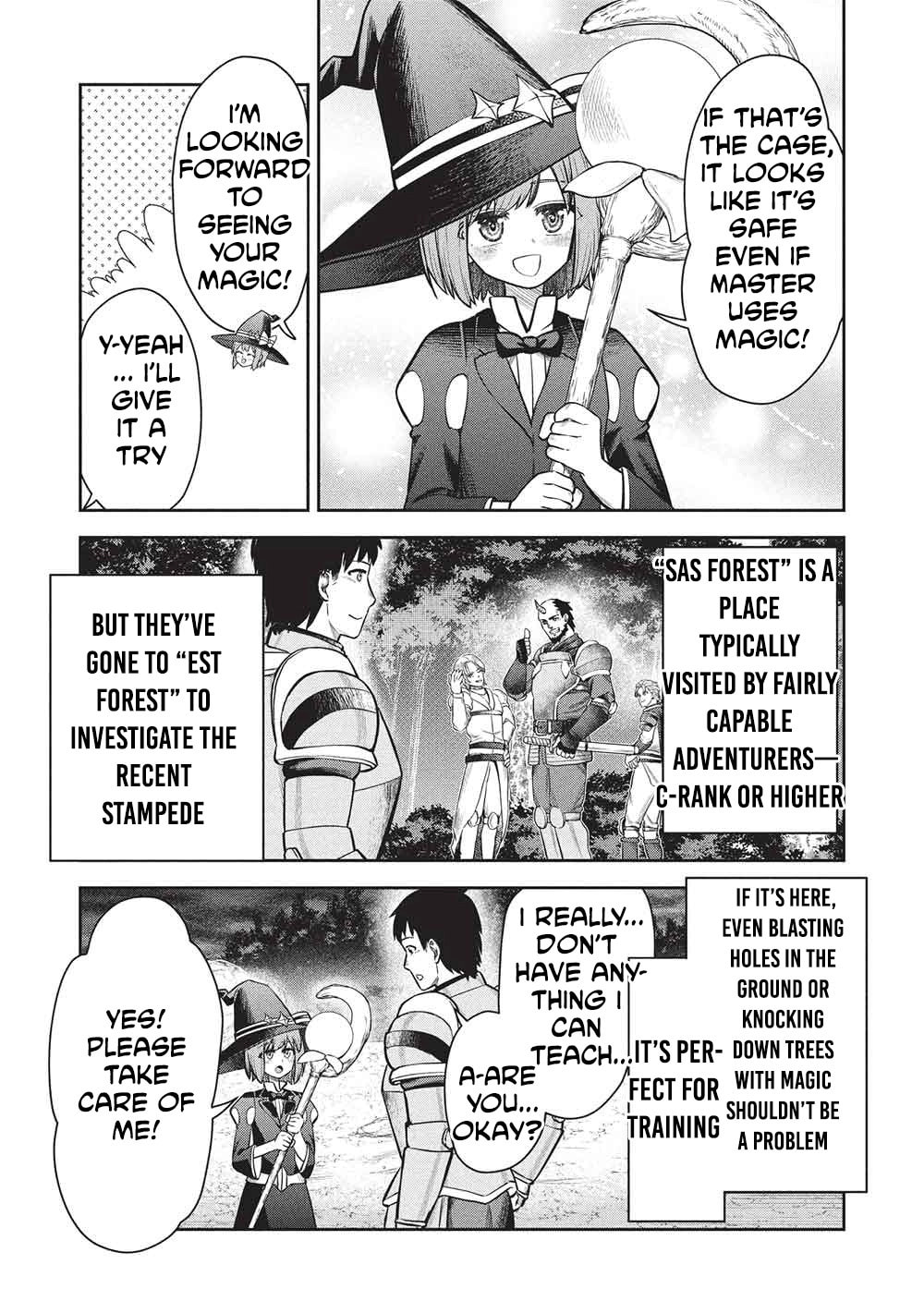 "Monban Yattero" to Iware 15-nen, Tsuttatteru Aida ni Ore no Maryoku ga 9999 (Saikyou) ni Sodattemashita Chapter 16 page 4 - 
