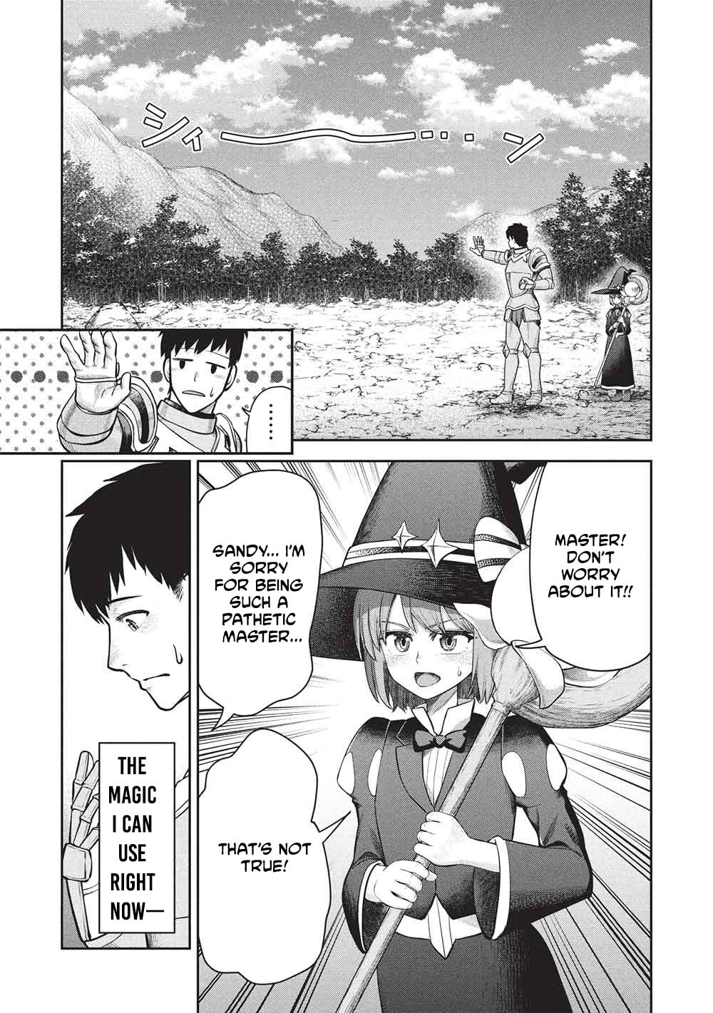 "Monban Yattero" to Iware 15-nen, Tsuttatteru Aida ni Ore no Maryoku ga 9999 (Saikyou) ni Sodattemashita Chapter 17 page 4 - 