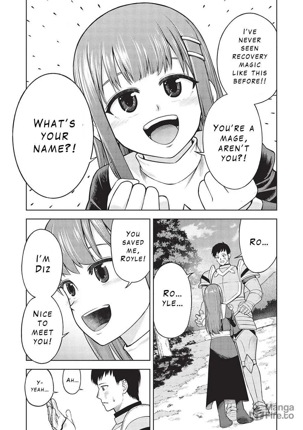 "Monban Yattero" to Iware 15-nen, Tsuttatteru Aida ni Ore no Maryoku ga 9999 (Saikyou) ni Sodattemashita Chapter 2 page 5 - 