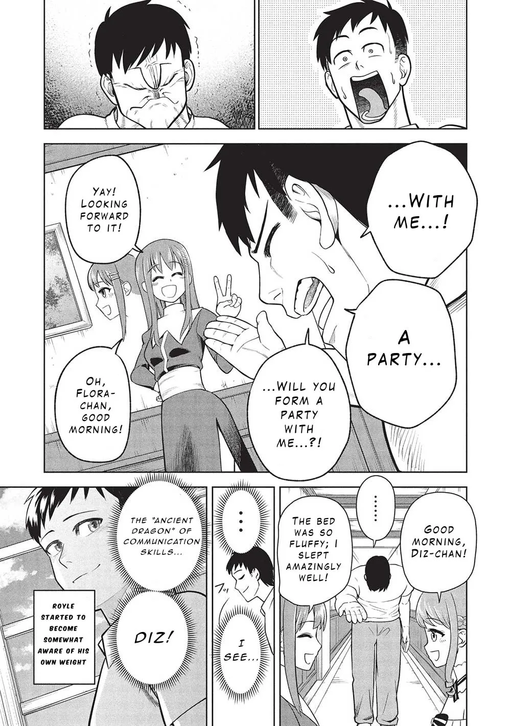 "Monban Yattero" to Iware 15-nen, Tsuttatteru Aida ni Ore no Maryoku ga 9999 (Saikyou) ni Sodattemashita Chapter 4 page 7 - 