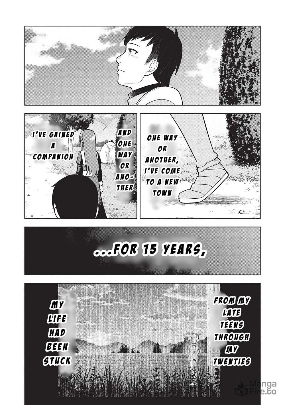 "Monban Yattero" to Iware 15-nen, Tsuttatteru Aida ni Ore no Maryoku ga 9999 (Saikyou) ni Sodattemashita Chapter 4 page 9 - 