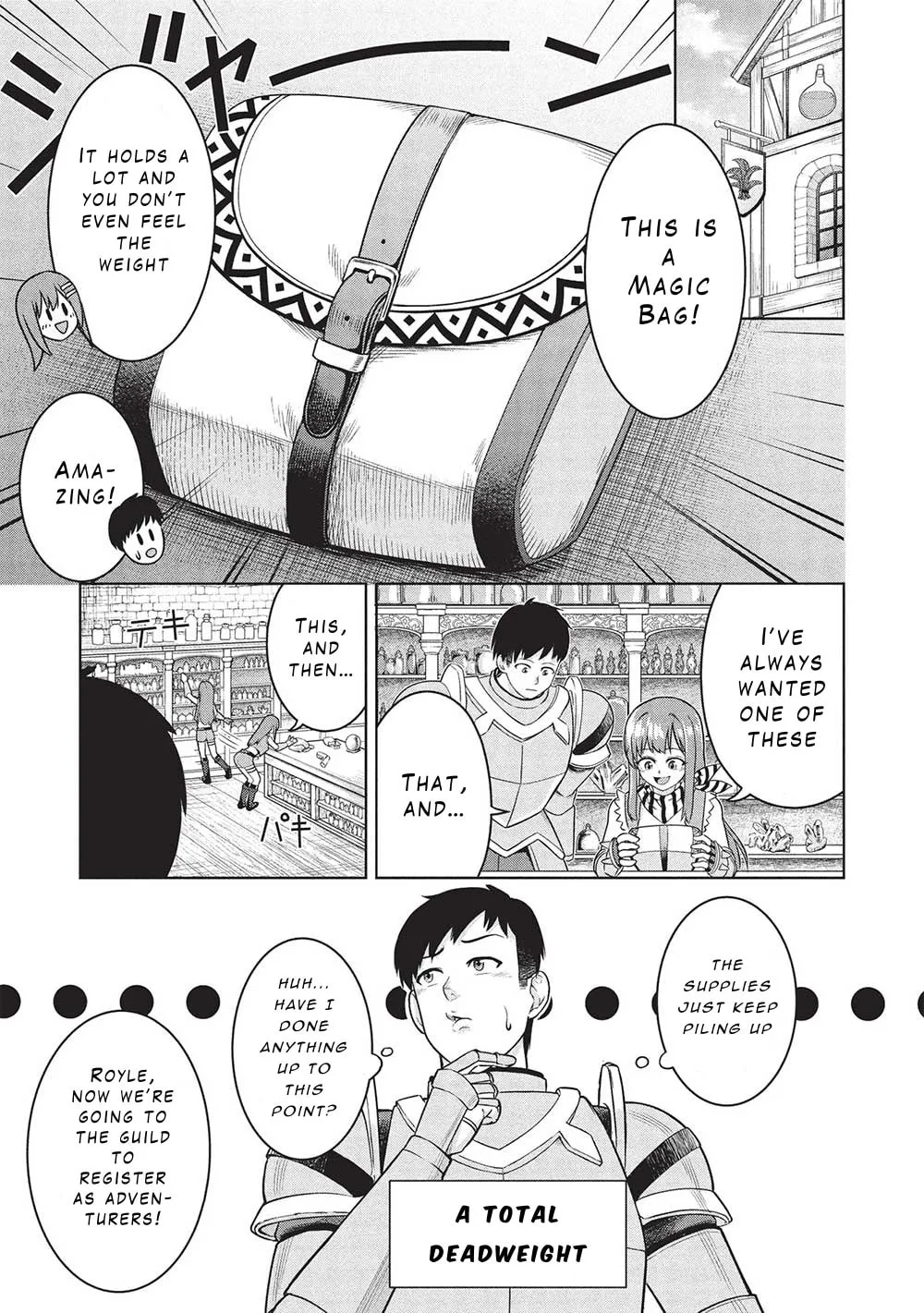 "Monban Yattero" to Iware 15-nen, Tsuttatteru Aida ni Ore no Maryoku ga 9999 (Saikyou) ni Sodattemashita Chapter 6 page 7 - 