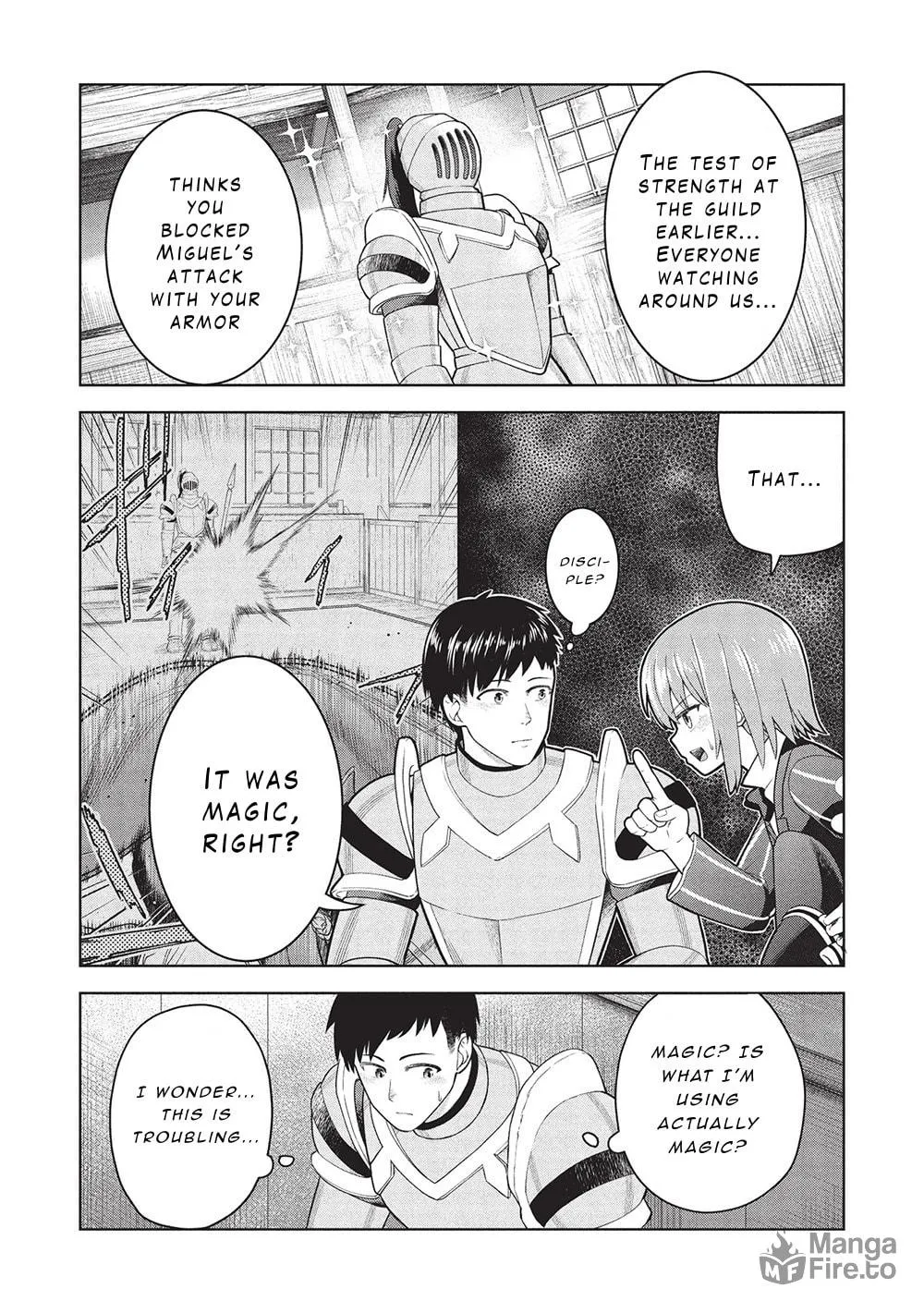 "Monban Yattero" to Iware 15-nen, Tsuttatteru Aida ni Ore no Maryoku ga 9999 (Saikyou) ni Sodattemashita Chapter 9 page 3 - 