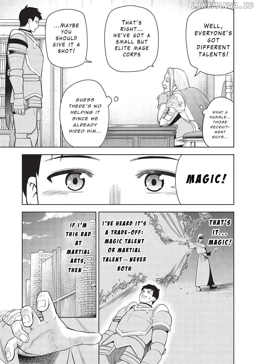 "Monban Yattero" to Iware Juugo Nen, Tsuttatetteru Aida ni Ore no Maryoku ga 9999 "Saikyou" ni Sodattemashita Chapter 1 page 14 - 