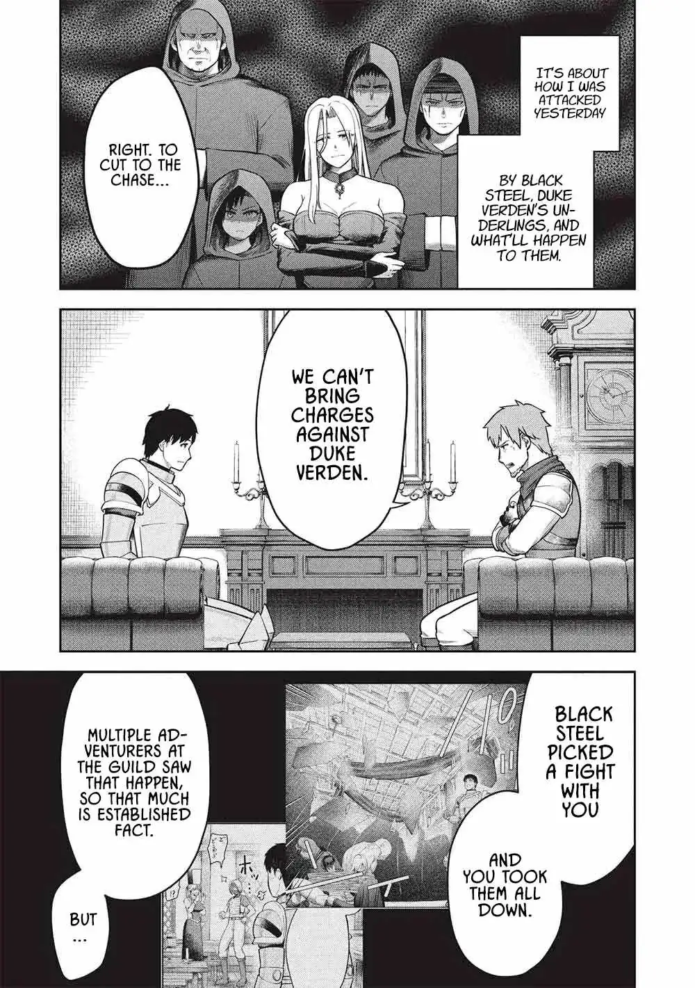 "Monban Yattero" to Iware Juugo Nen, Tsuttatetteru Aida ni Ore no Maryoku ga 9999 "Saikyou" ni Sodattemashita Chapter 22 page 4 - 