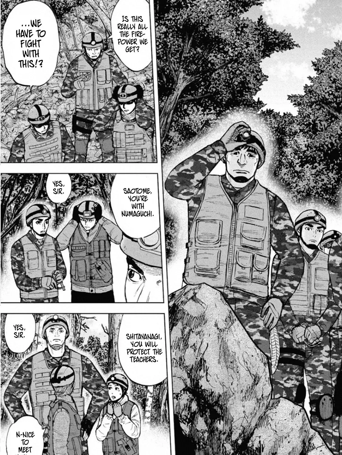Monkey Peak the Rock Chapter 1.1 page 7 - 