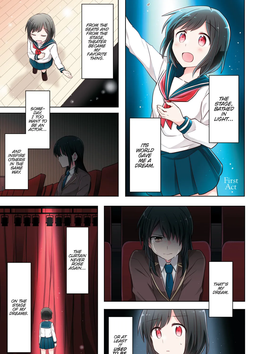 Monologue Woven For You (Colored) Chapter 1 page 1 - 
