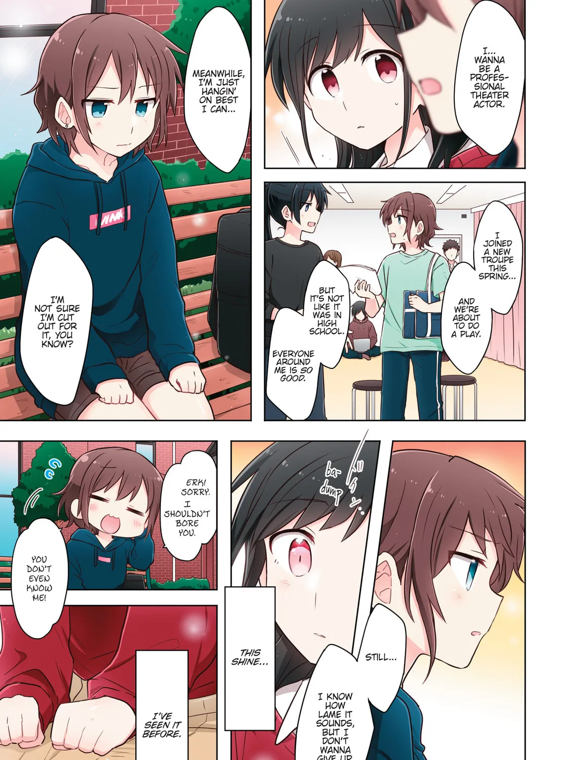 Monologue Woven For You (Colored) Chapter 1 page 13 - 
