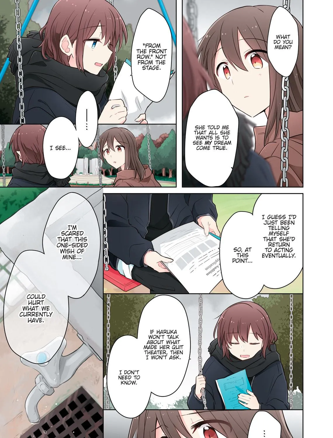 Monologue Woven For You (Colored) Chapter 11 page 17 - 