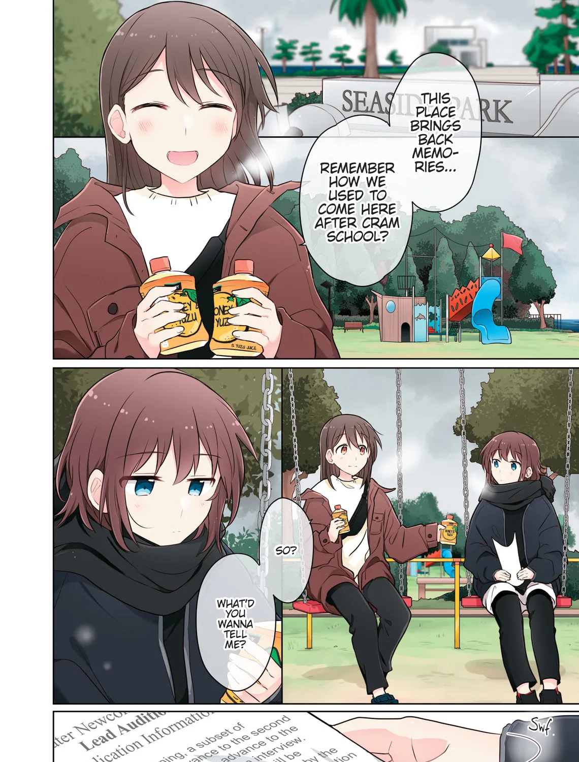Monologue Woven For You (Colored) Chapter 11 page 3 - 