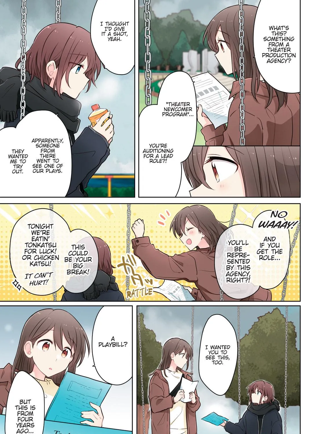 Monologue Woven For You (Colored) Chapter 11 page 5 - 