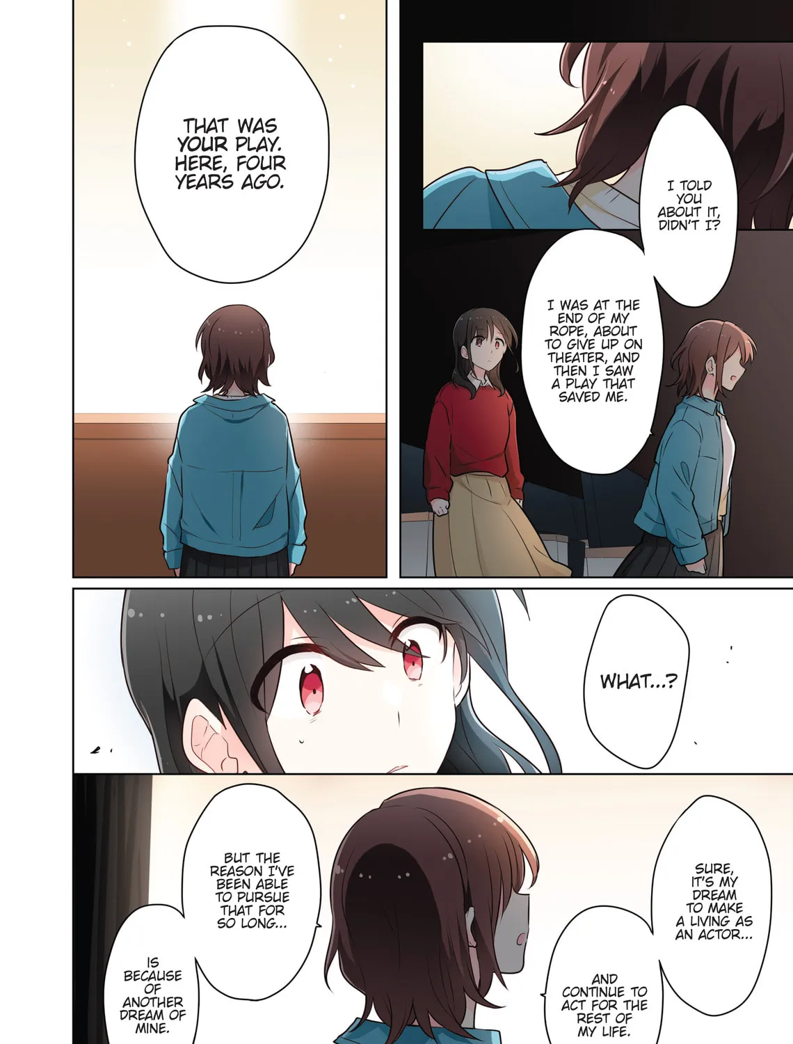 Monologue Woven For You (Colored) Chapter 17 page 19 - 