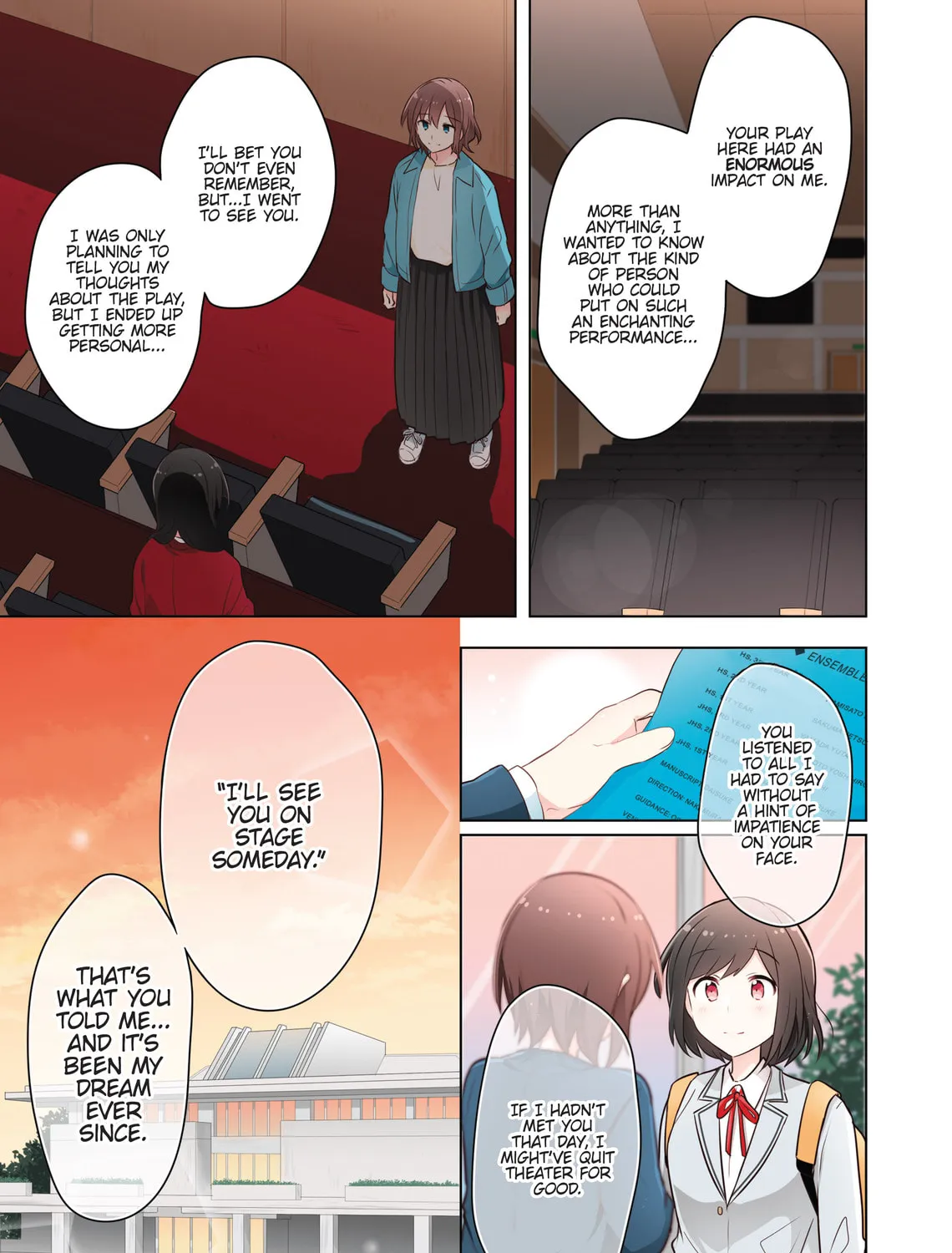 Monologue Woven For You (Colored) Chapter 17 page 25 - 