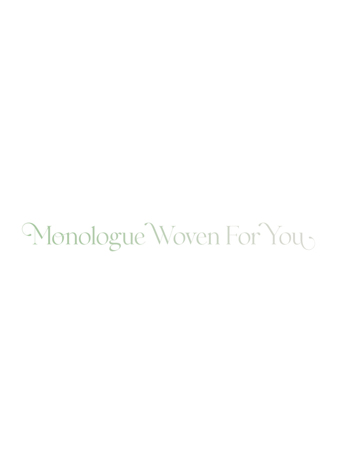 Monologue Woven For You (Colored) Chapter 5 page 22 - 