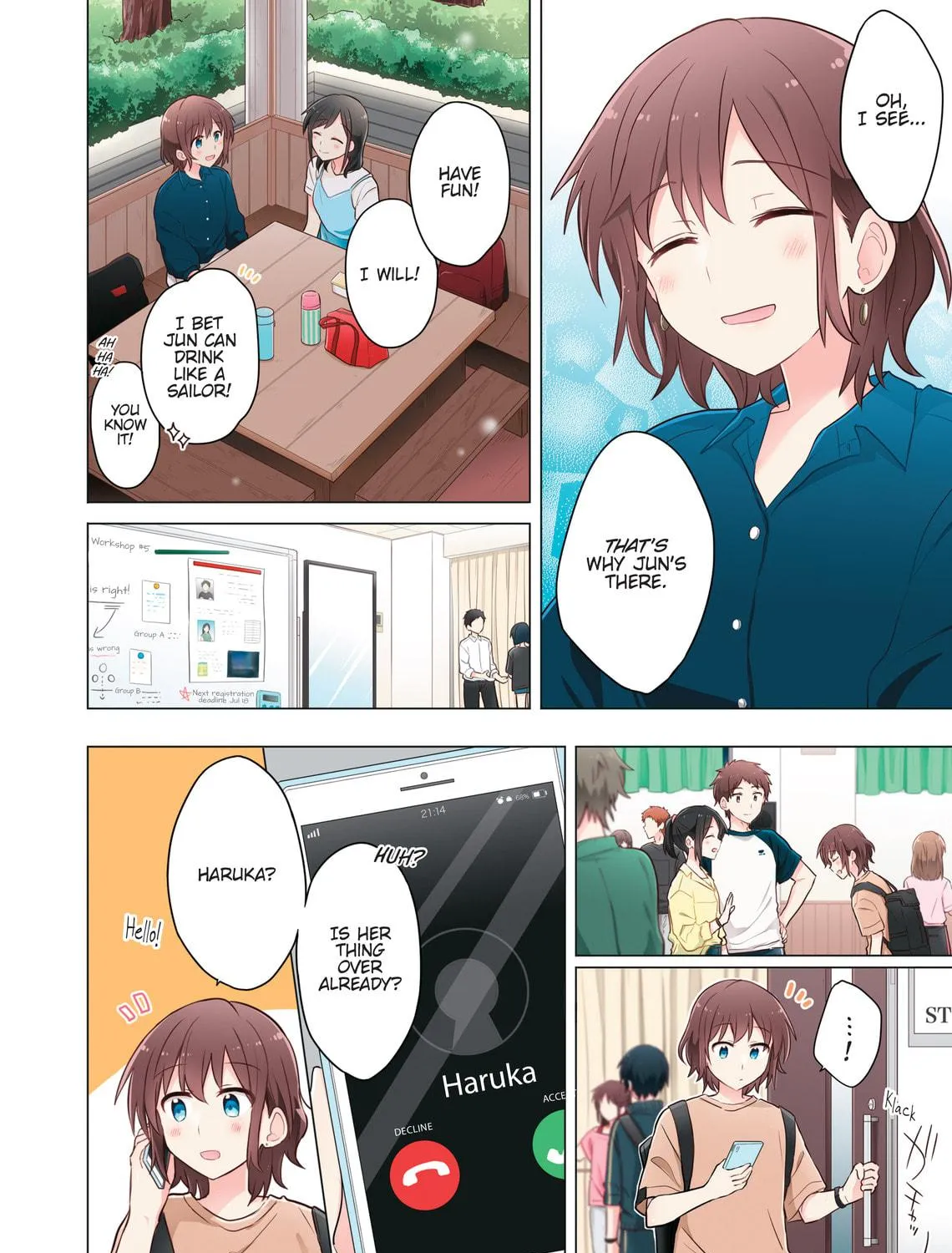 Monologue Woven For You (Colored) Chapter 6 page 11 - 