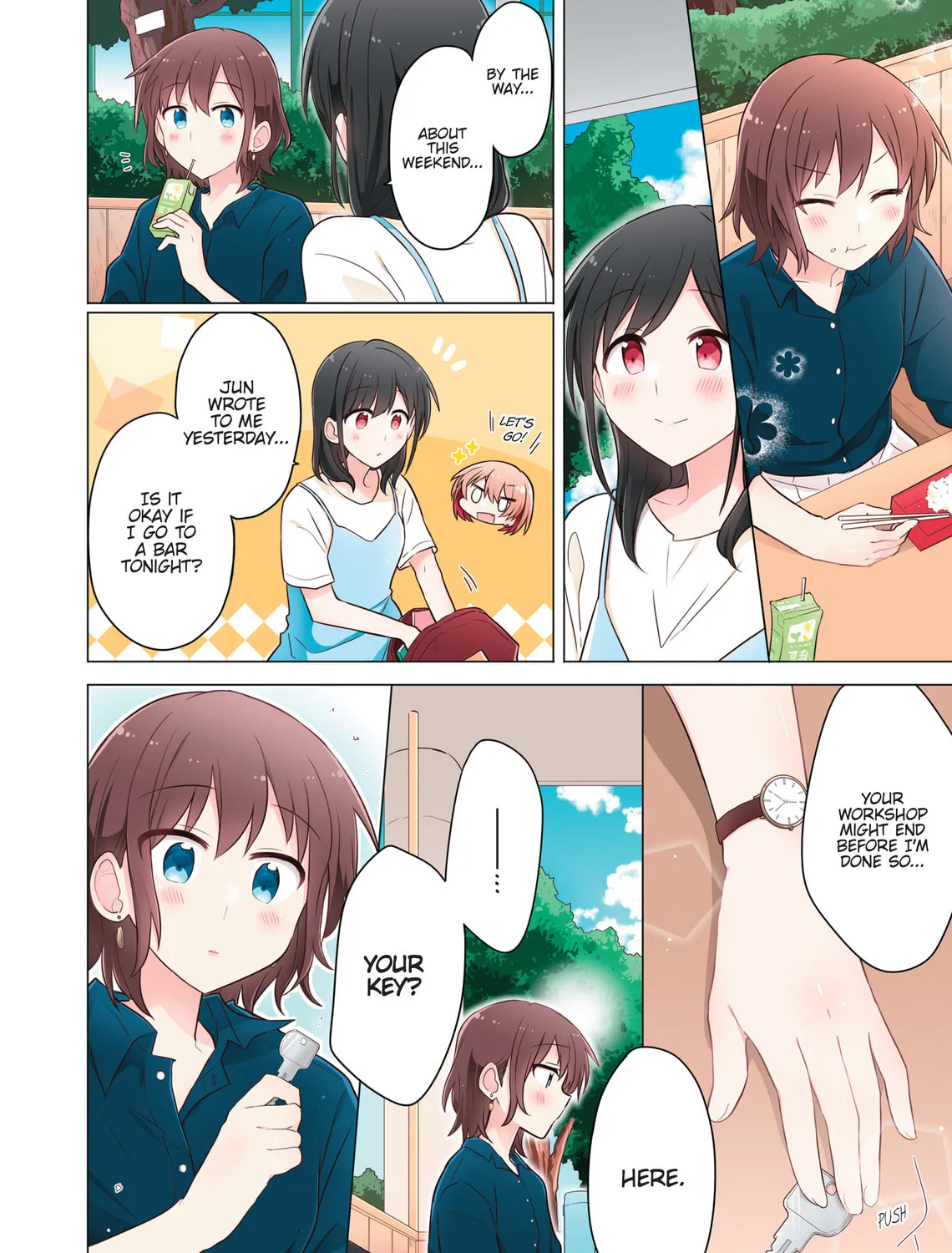 Monologue Woven For You (Colored) Chapter 6 page 7 - 
