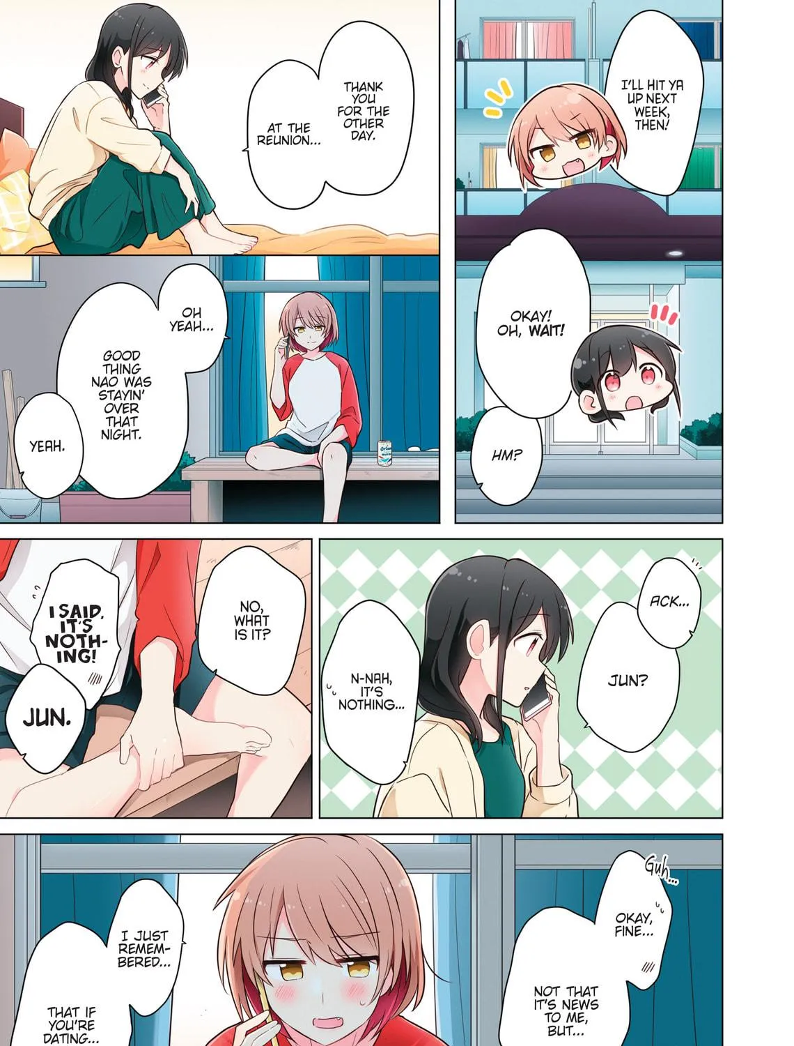 Monologue Woven For You (Colored) Chapter 7 page 5 - 