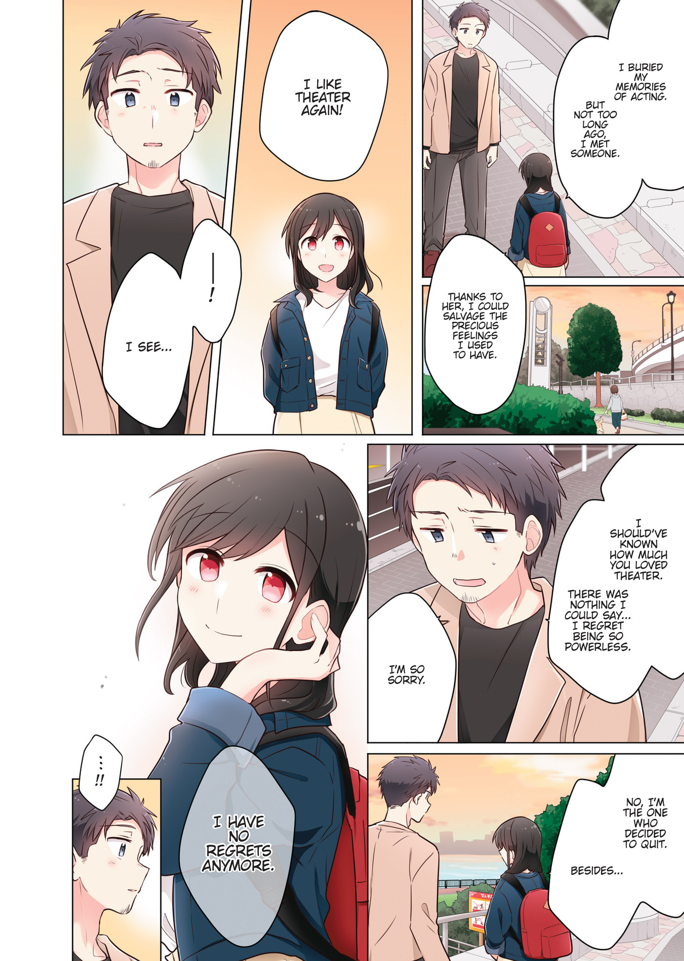 Monologue Woven For You (Colored) Chapter 8 page 18 - 