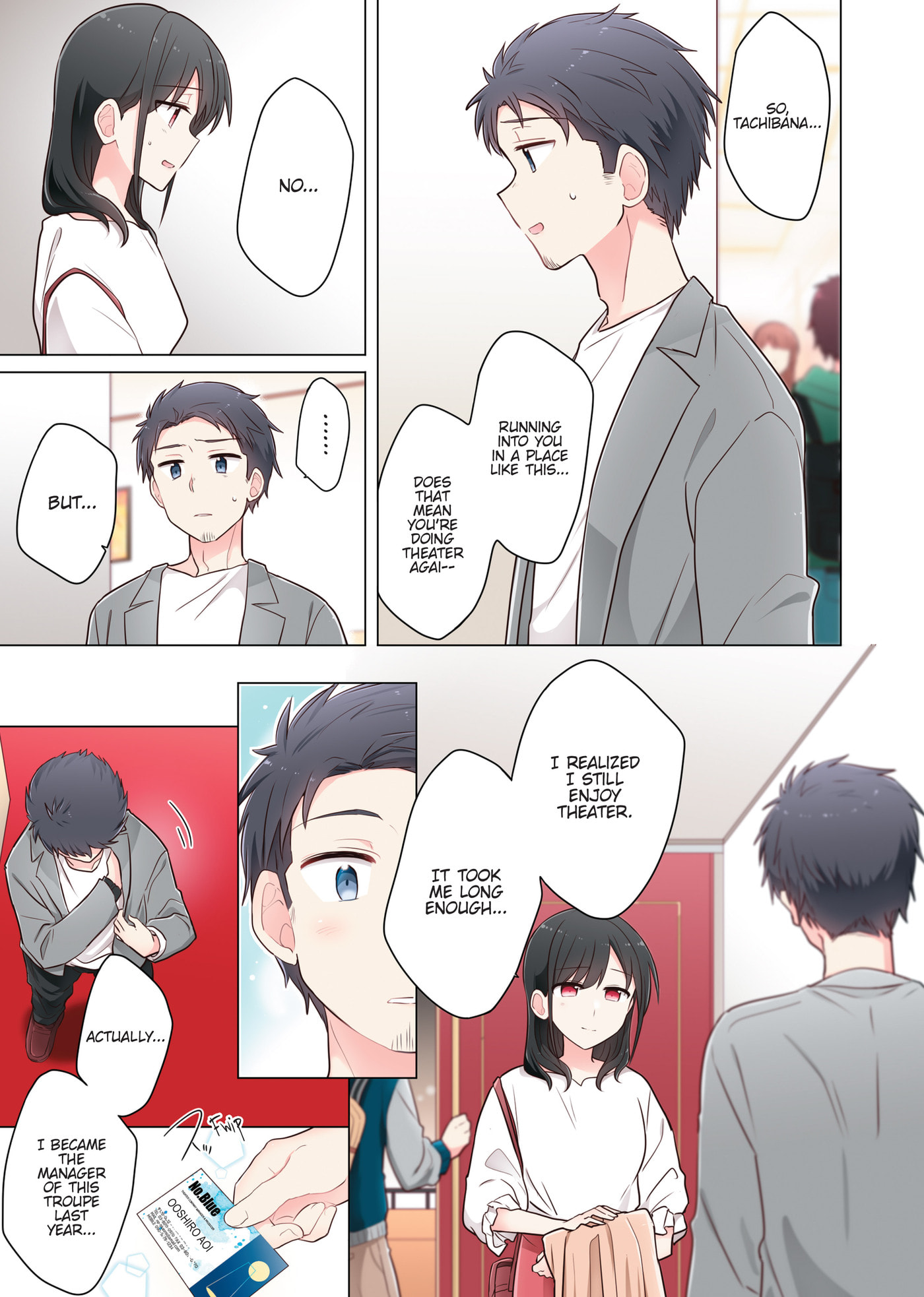 Monologue Woven For You (Colored) Chapter 8 page 3 - 