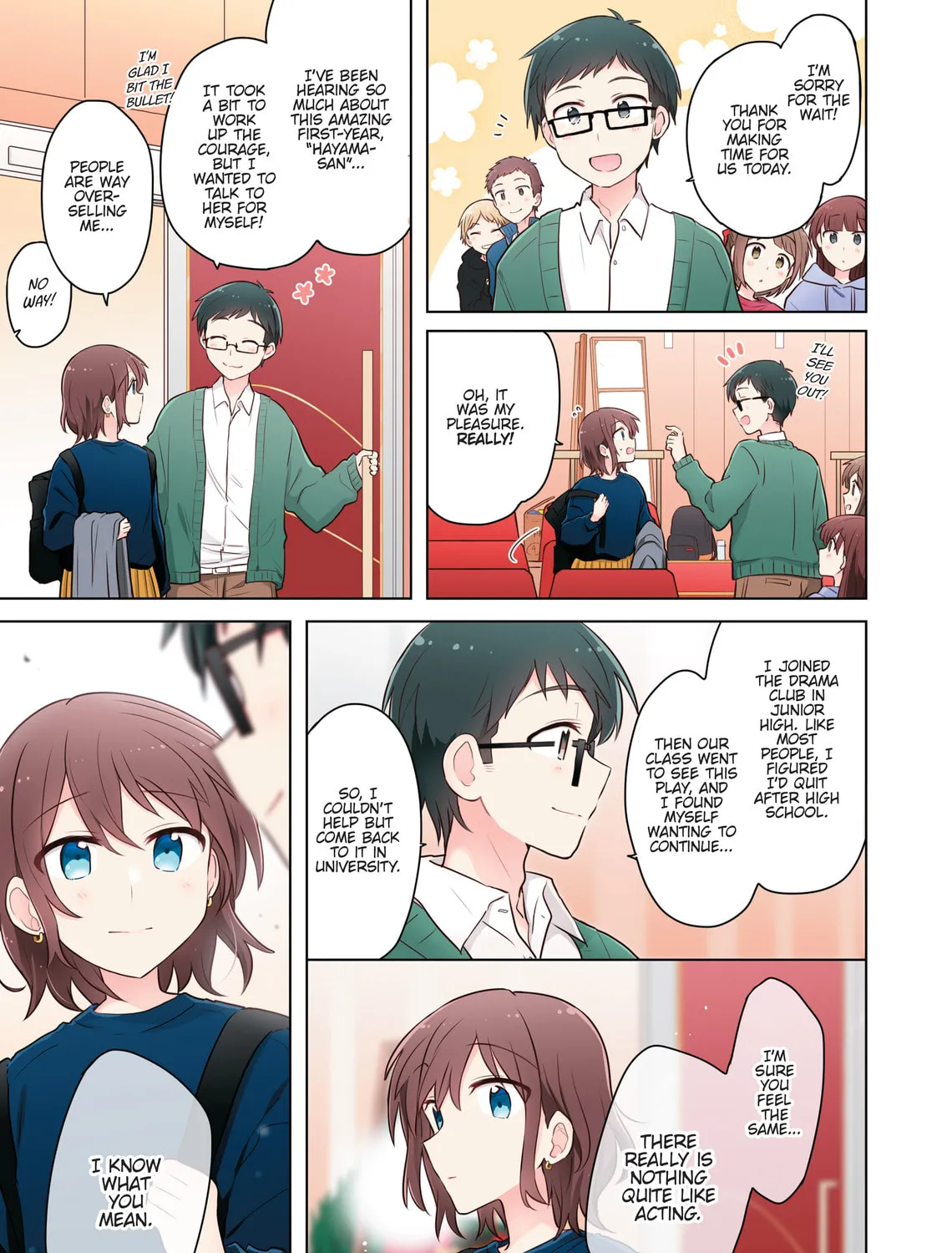 Monologue Woven For You (Colored) Chapter 9 page 13 - 