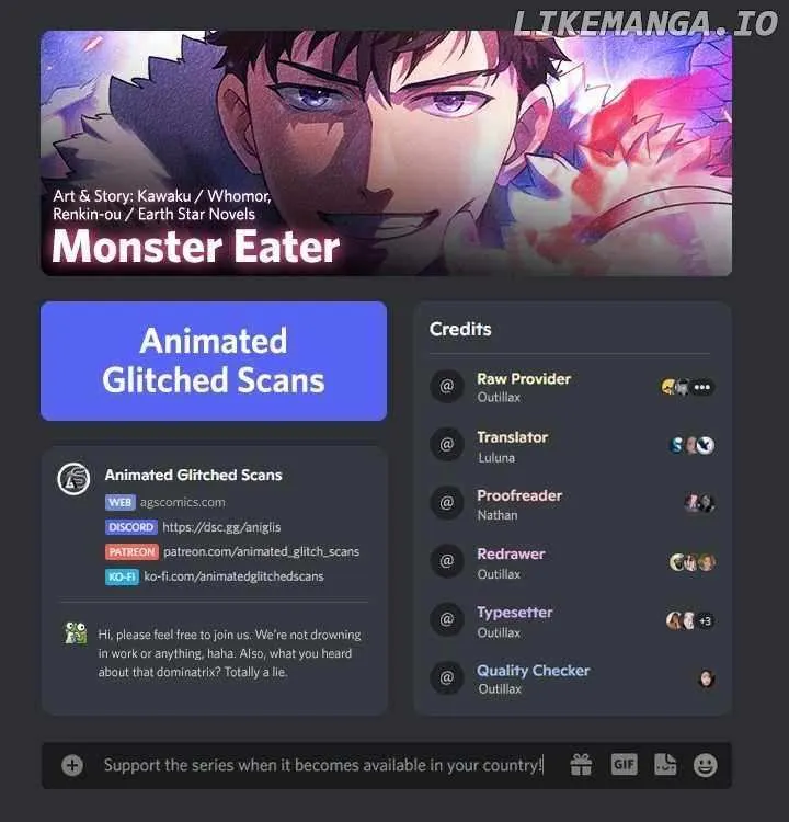 Monster Eater Chapter 0.1 page 1 - 