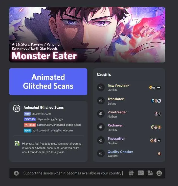 Monster Eater Chapter 0 page 1 - 