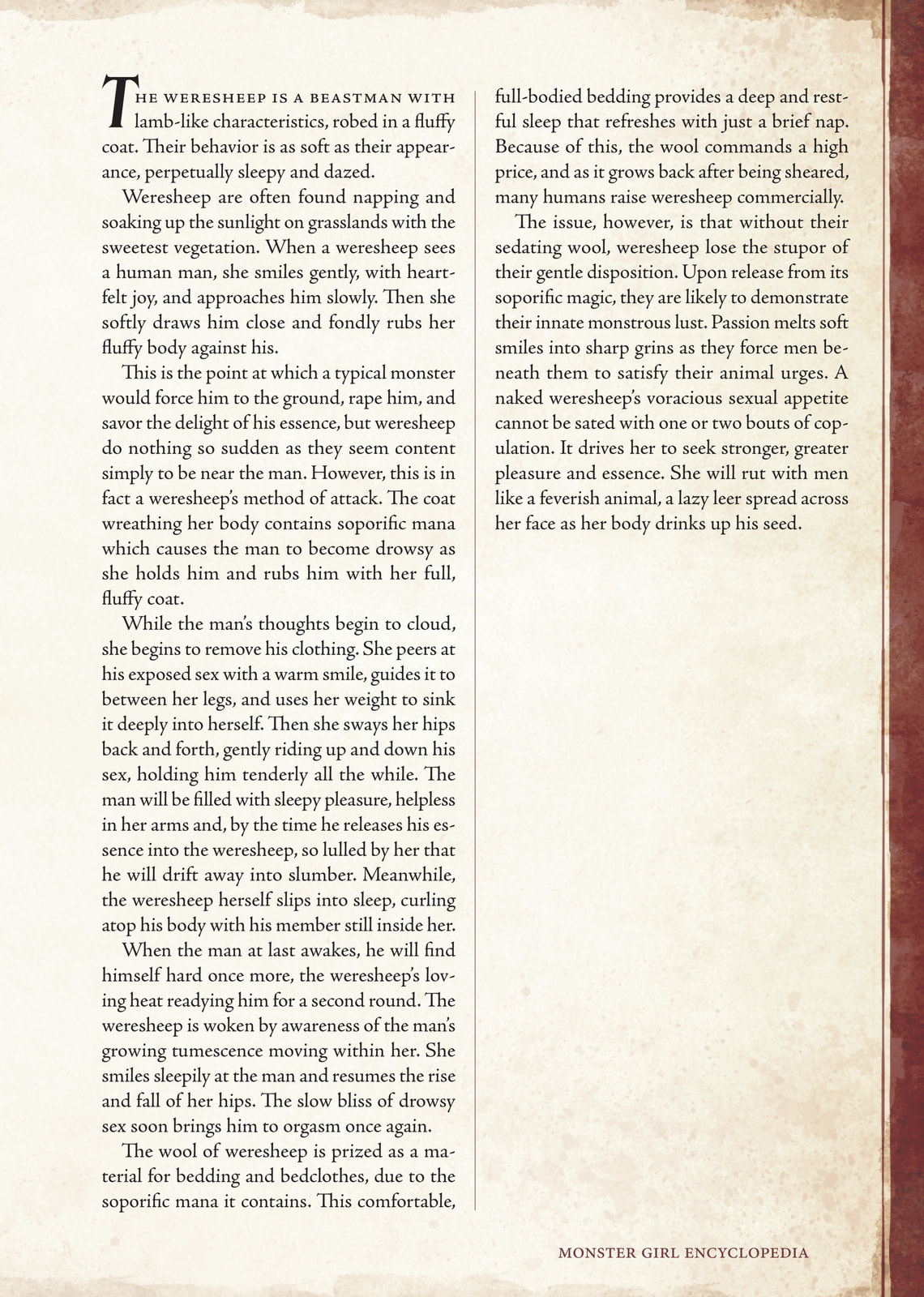 Monster Girl Encyclopedia Chapter 1 page 34 - 