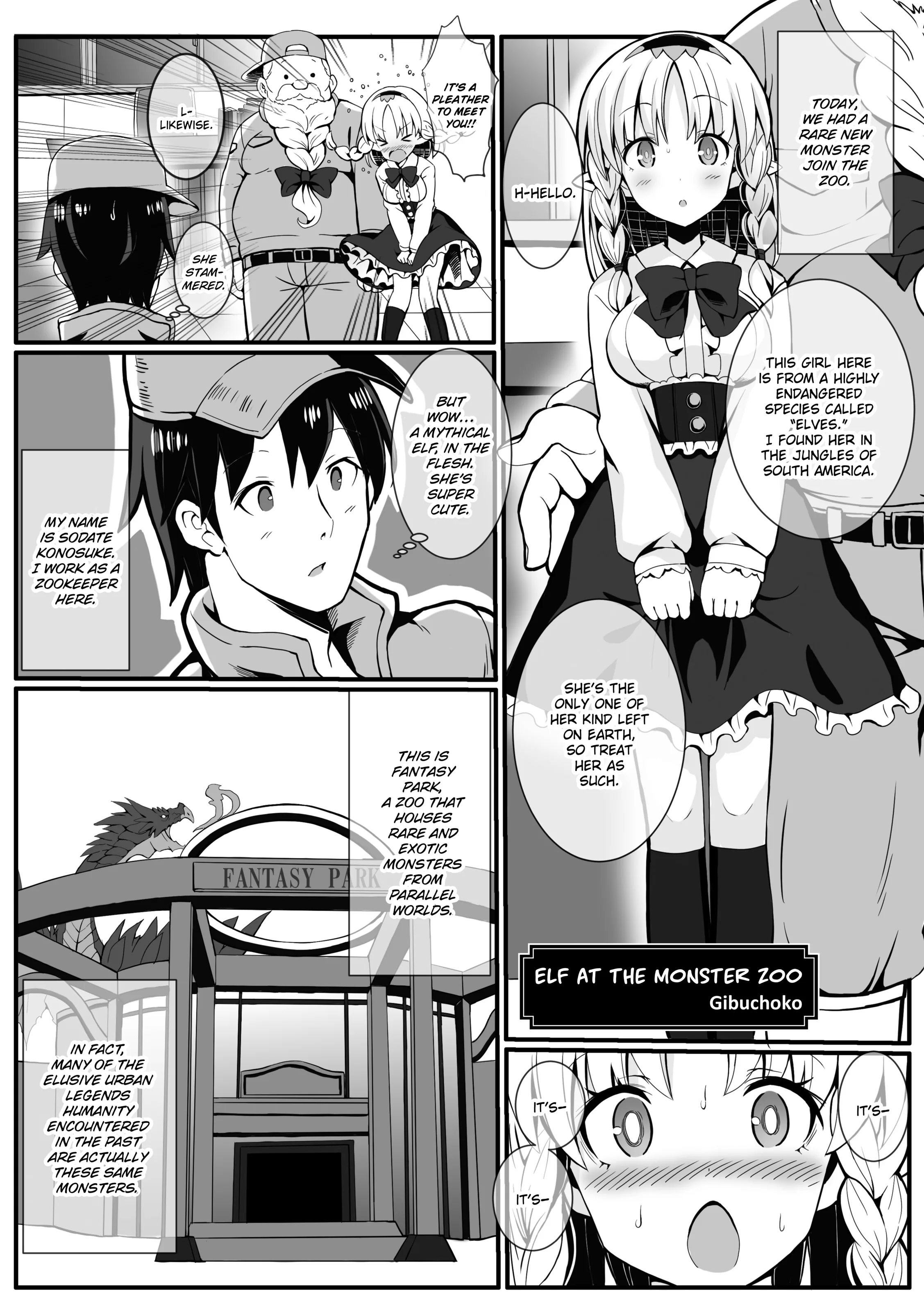 Monster Girls With a Need for Seed Chapter 6 page 1 - 