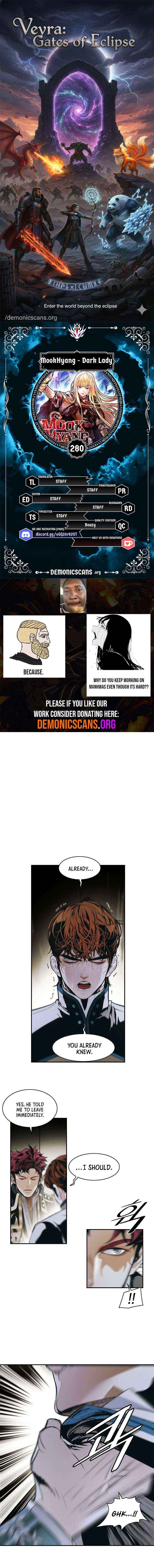 Mookhyang: Dark Lady Chapter 280 page 1 - 