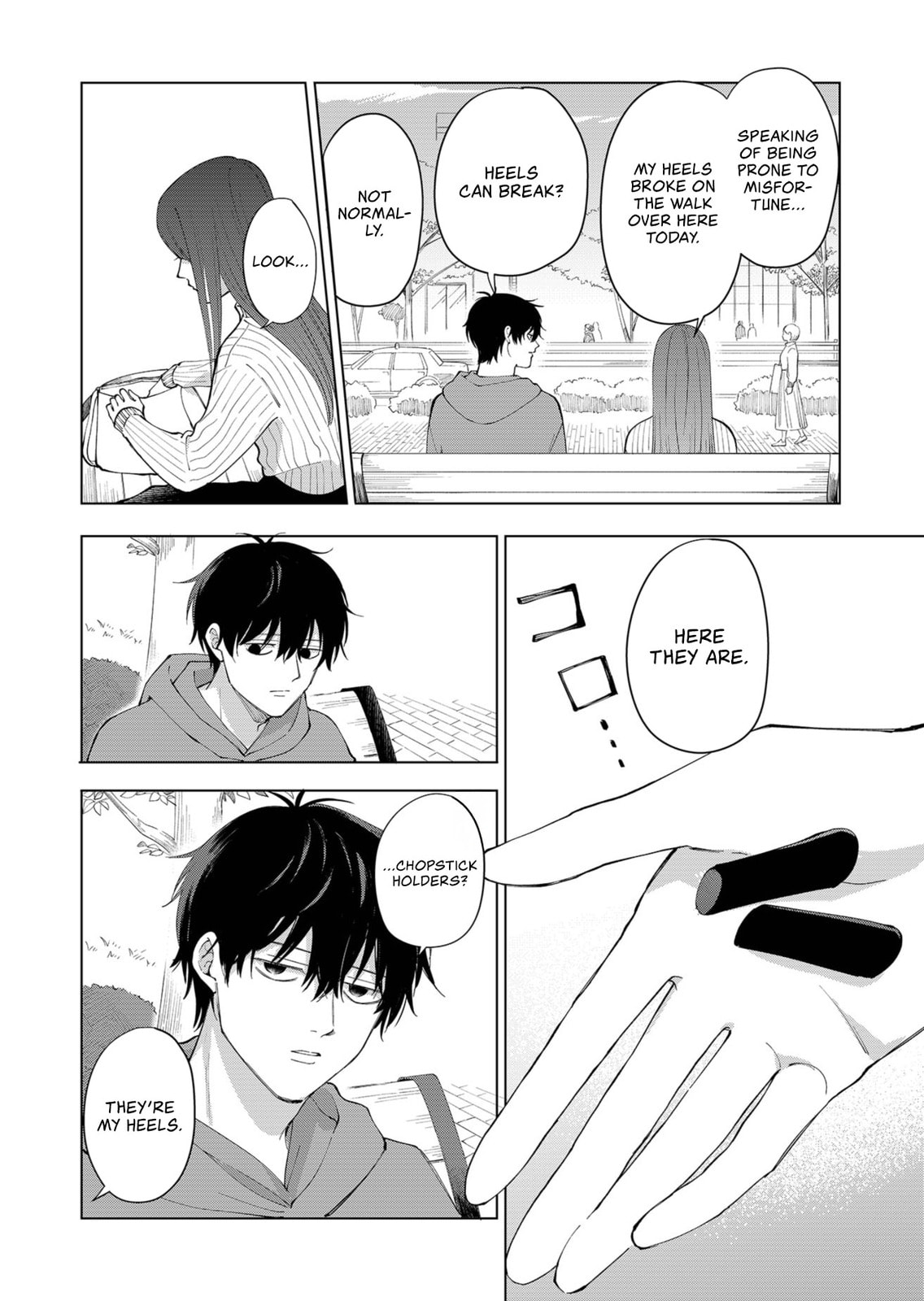 Moriagaranai Date Chapter 1 page 4 - 