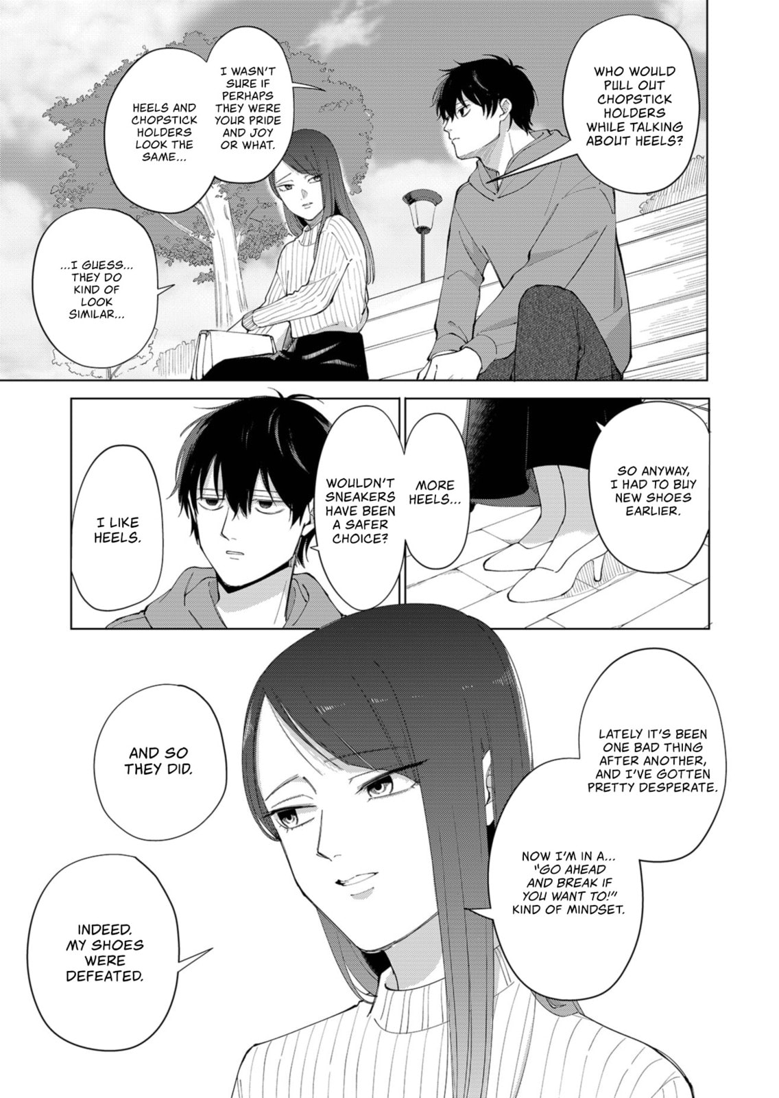 Moriagaranai Date Chapter 1 page 5 - 