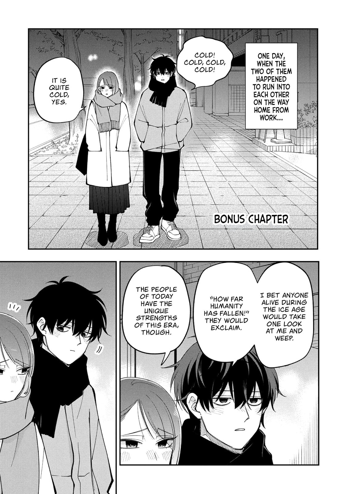 Moriagaranai Date Chapter 13.5 page 1 - 